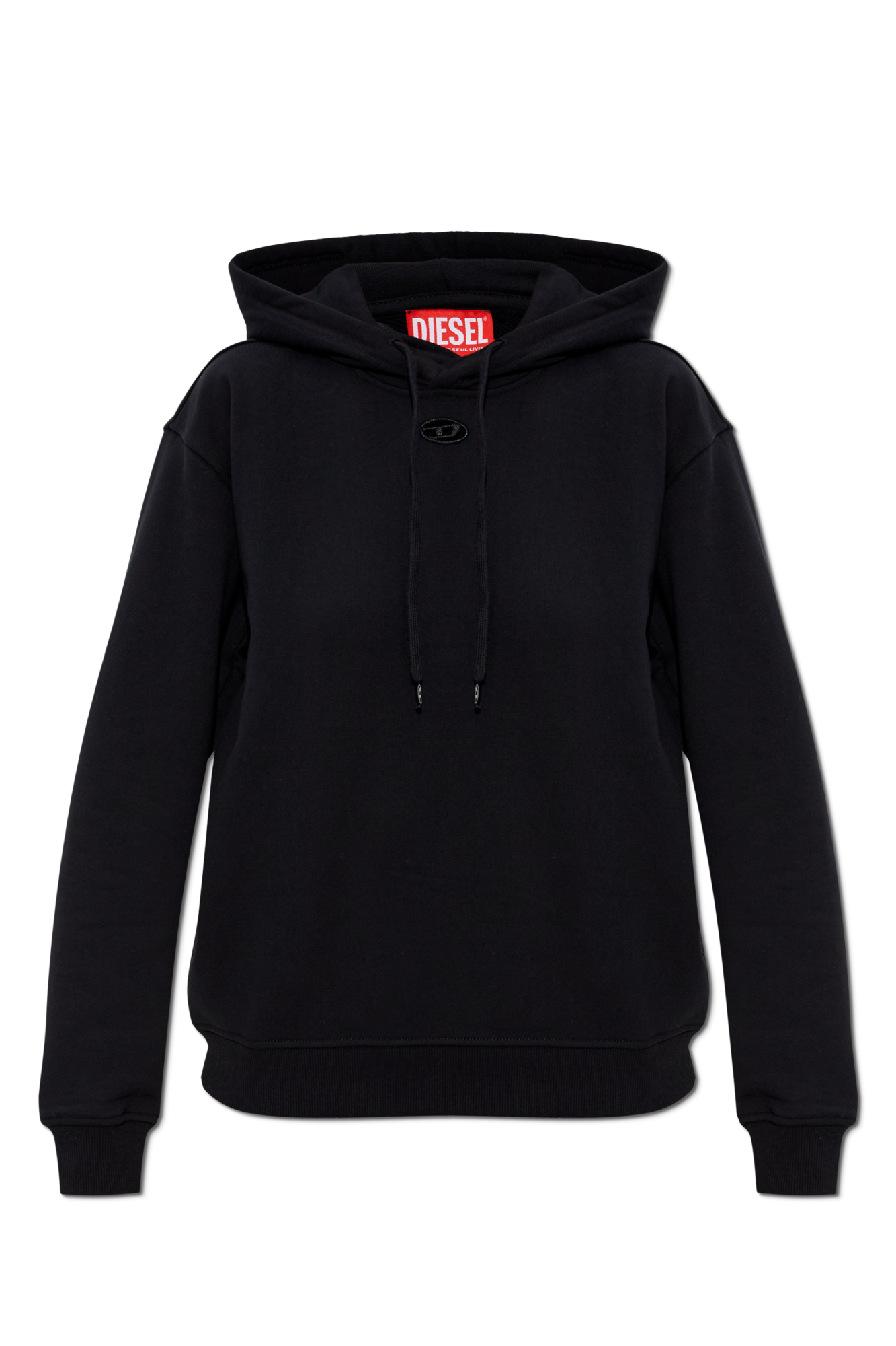 Diesel Bluza `F-NORMY-HOOD-OD`, Kobiety, Czarny