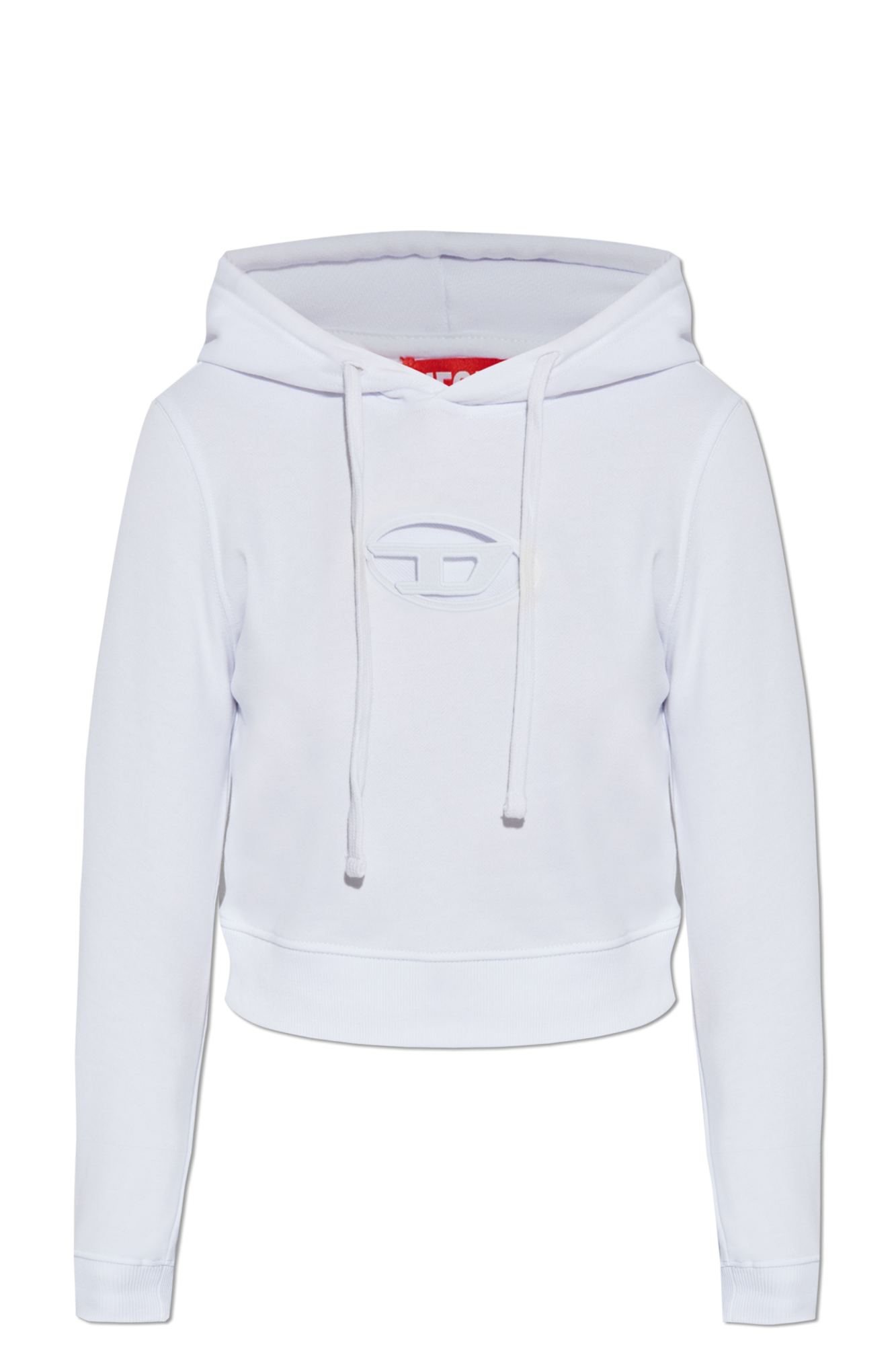 Diesel Bluza `F-SLIMMY-HOOD-OD`, Kobiety, Biały