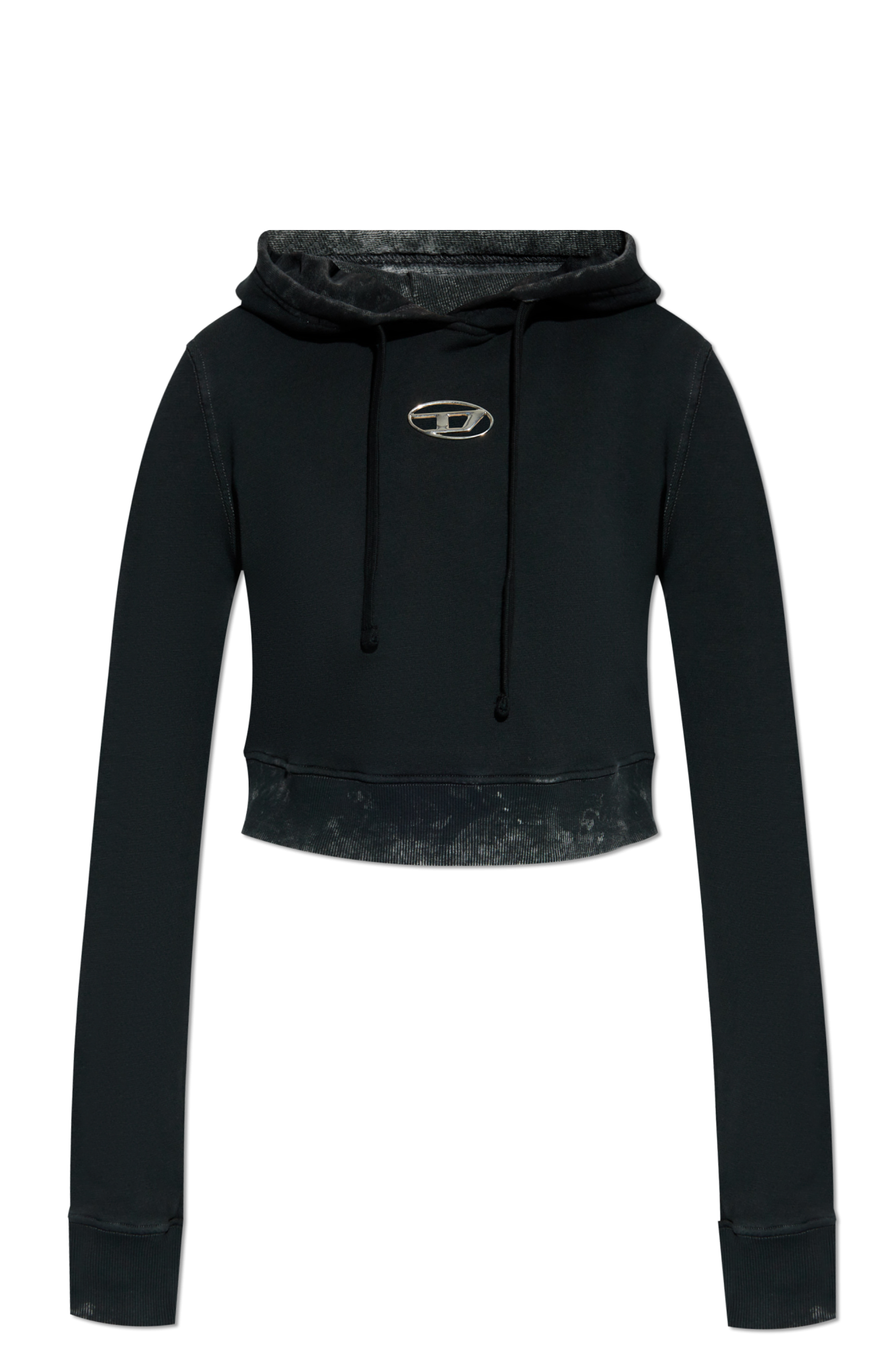 Diesel Bluza `F-SLIMMY-HOOD-P5`, Kobiety, Czarny