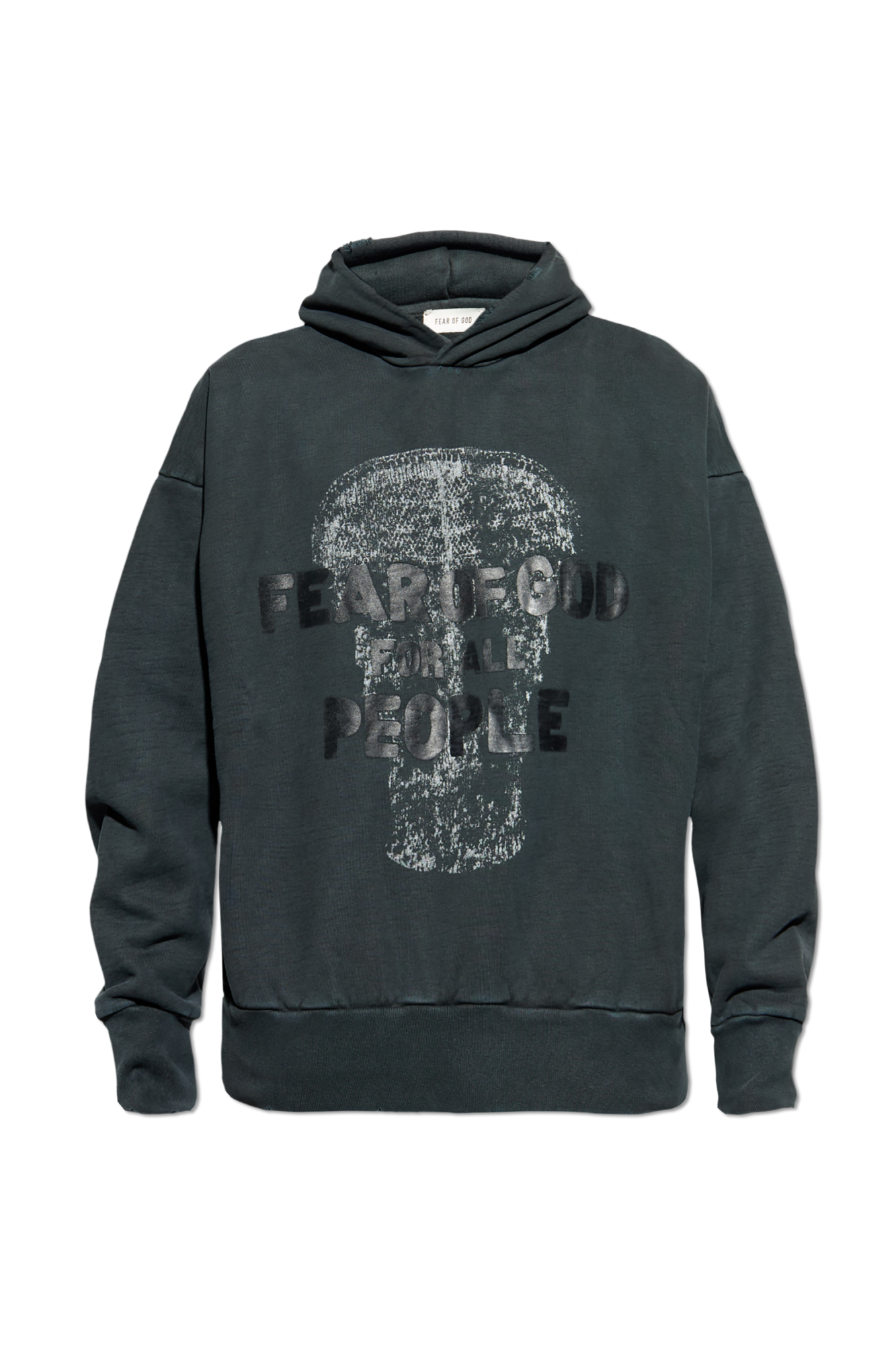 Fear Of God Bluza Z Kapturem, Mężczyźni, Czarny
