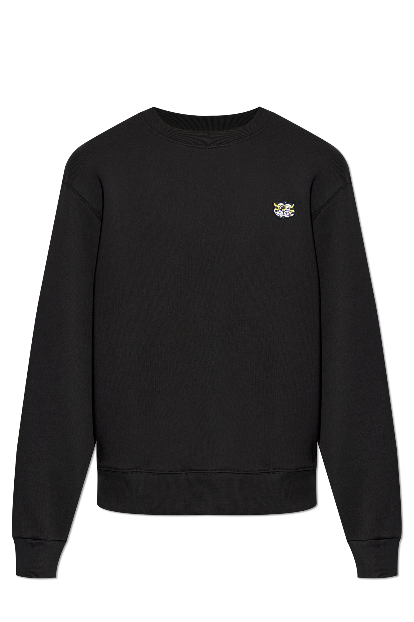 Kenzo Bawełniana Bluza, Mężczyźni, Czarny