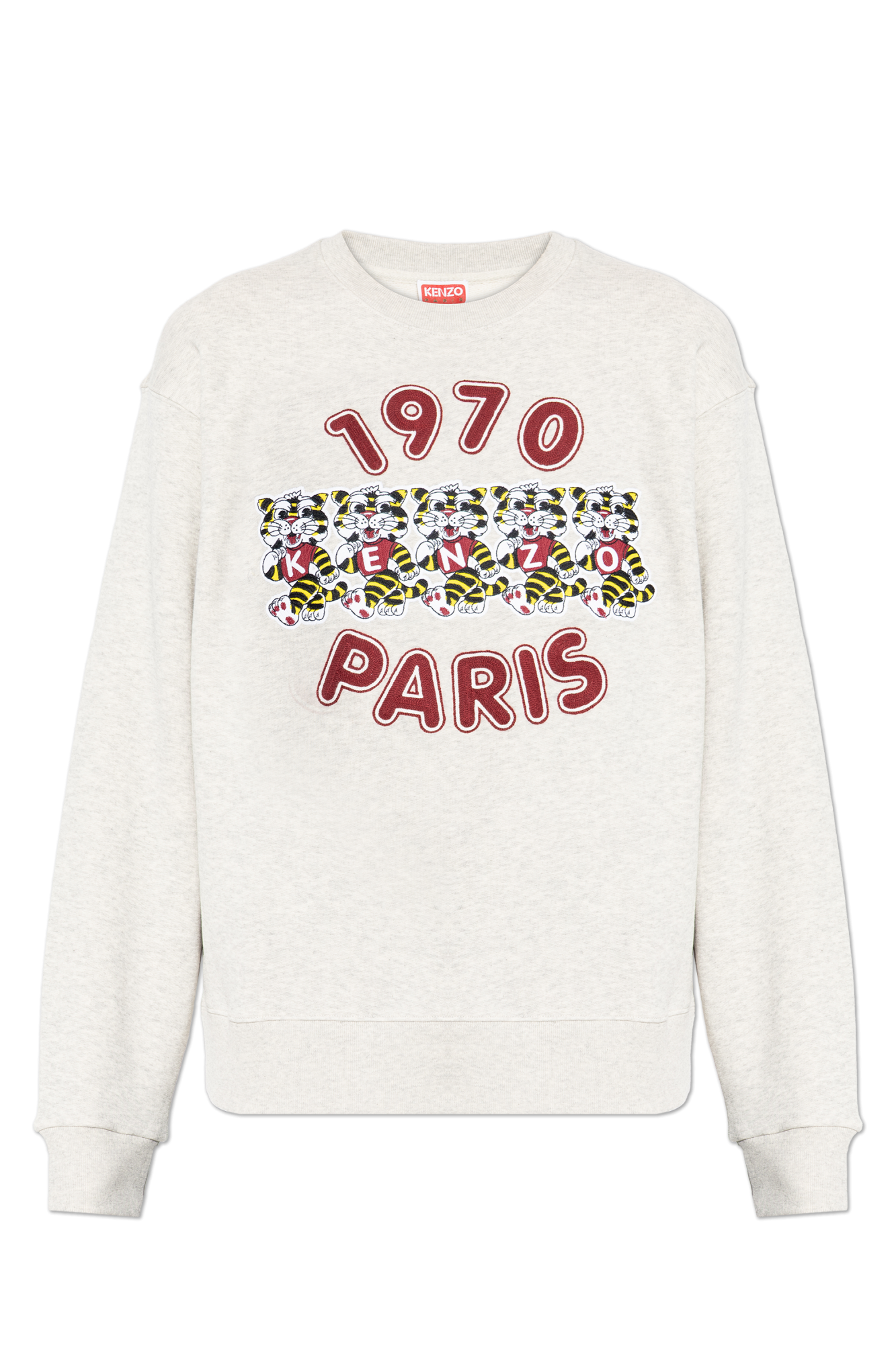 Kenzo Bawełniana Bluza, Mężczyźni, Szary