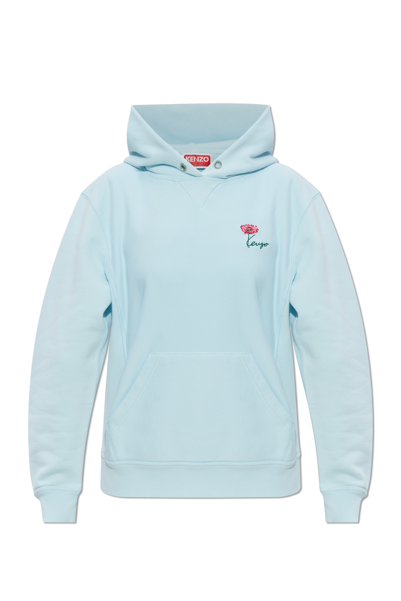 Kenzo Bluza Z Kapturem, Kobiety, Niebieski