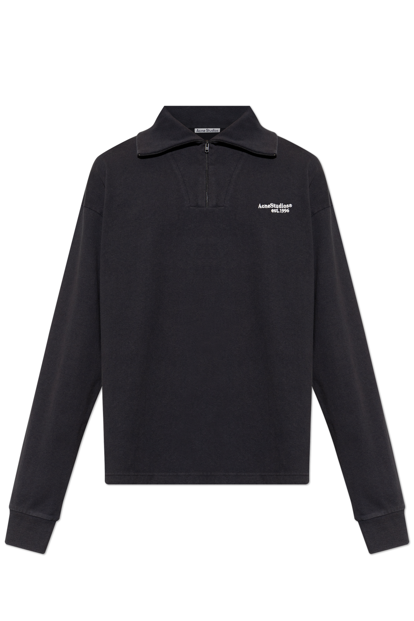Acne Studios Bluza Z Logo, Mężczyźni, Czarny