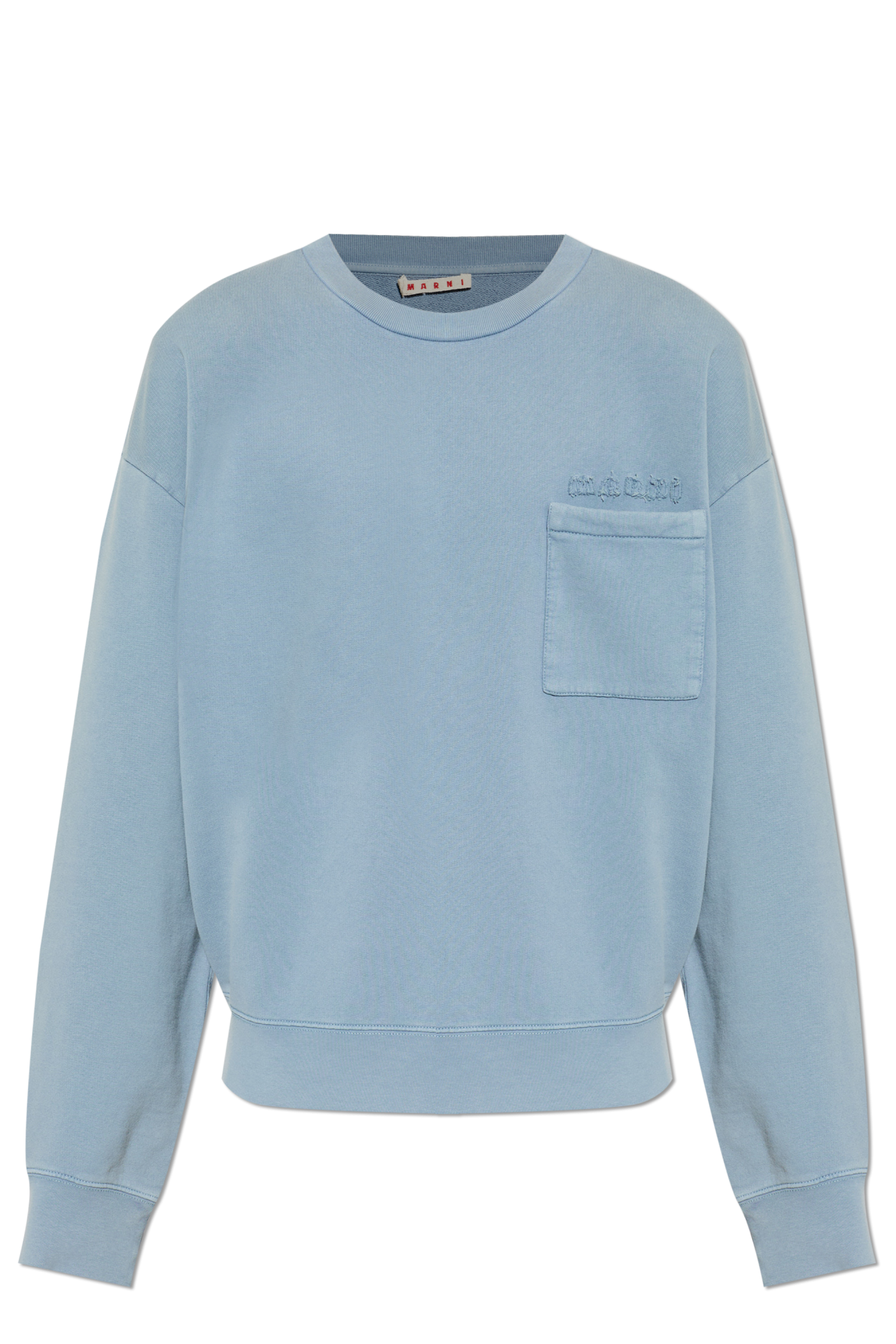 Marni Bluza Z Kieszenią, Mężczyźni, Niebieski
