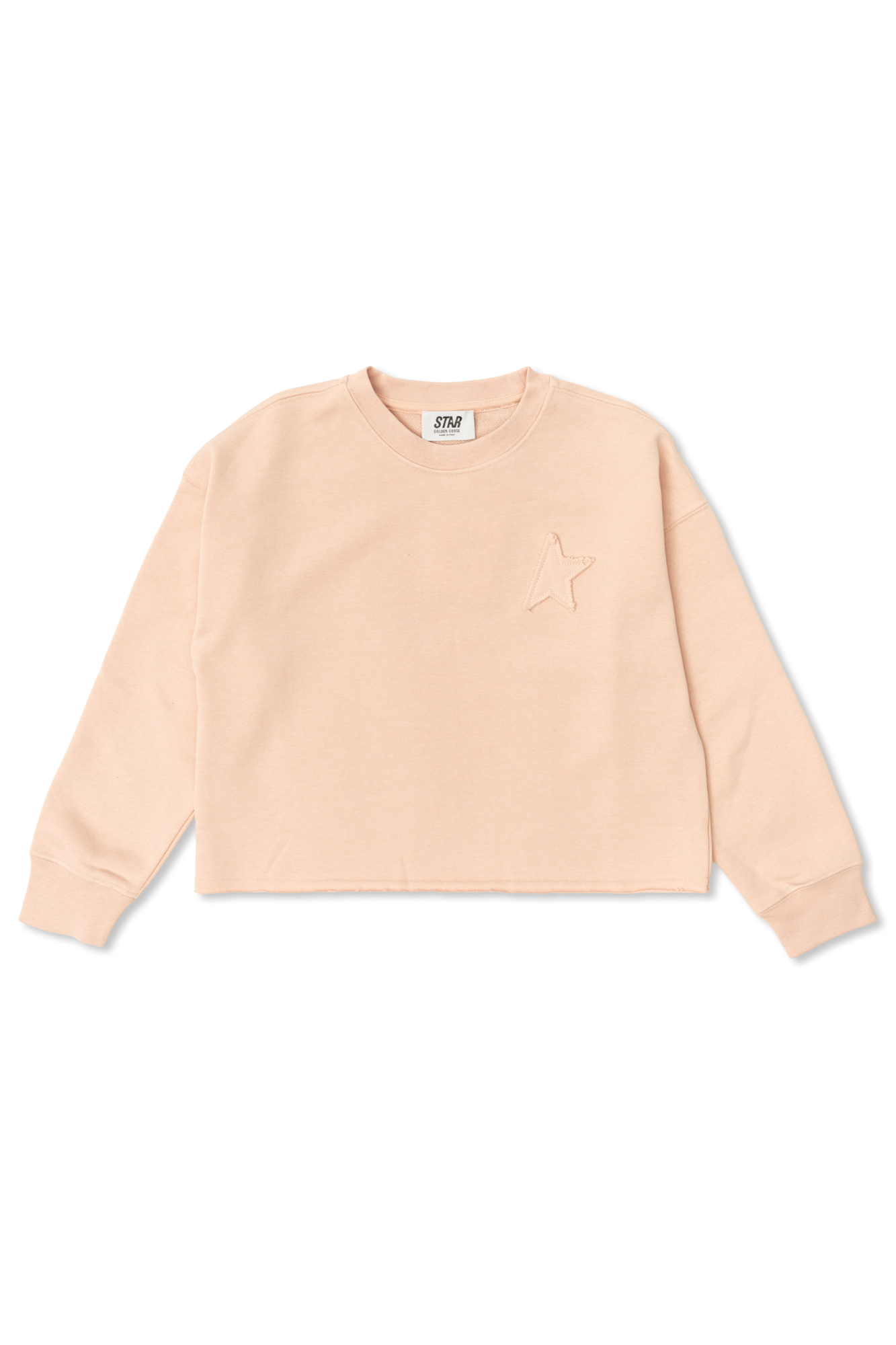 Golden Goose Kids Bluza Z Naszywką, Unisex, Różowy