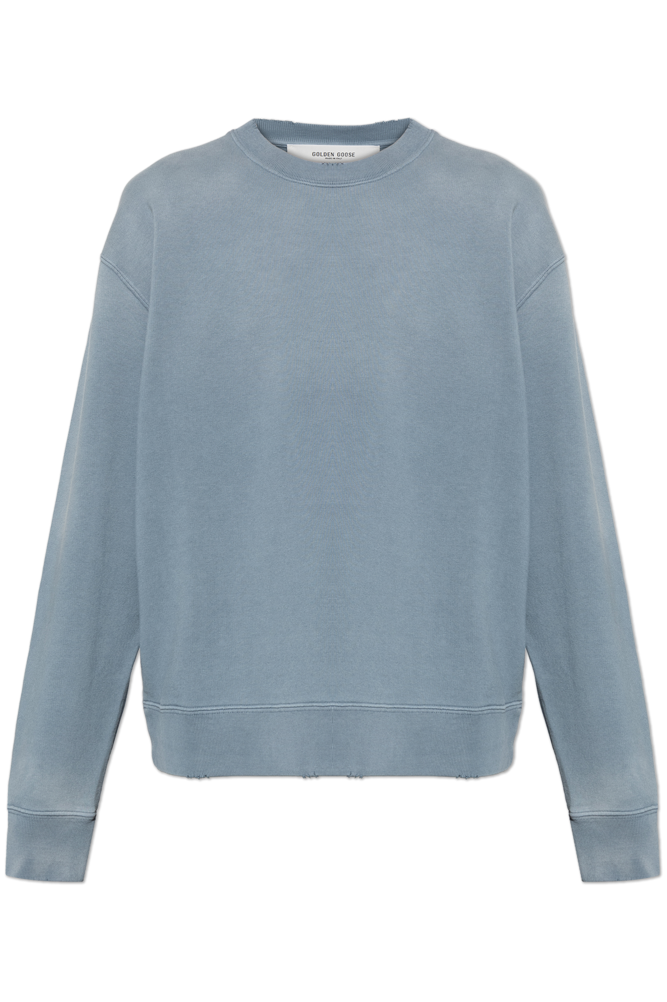 Golden Goose Bluza Z Naszywką Logo, Mężczyźni, Niebieski