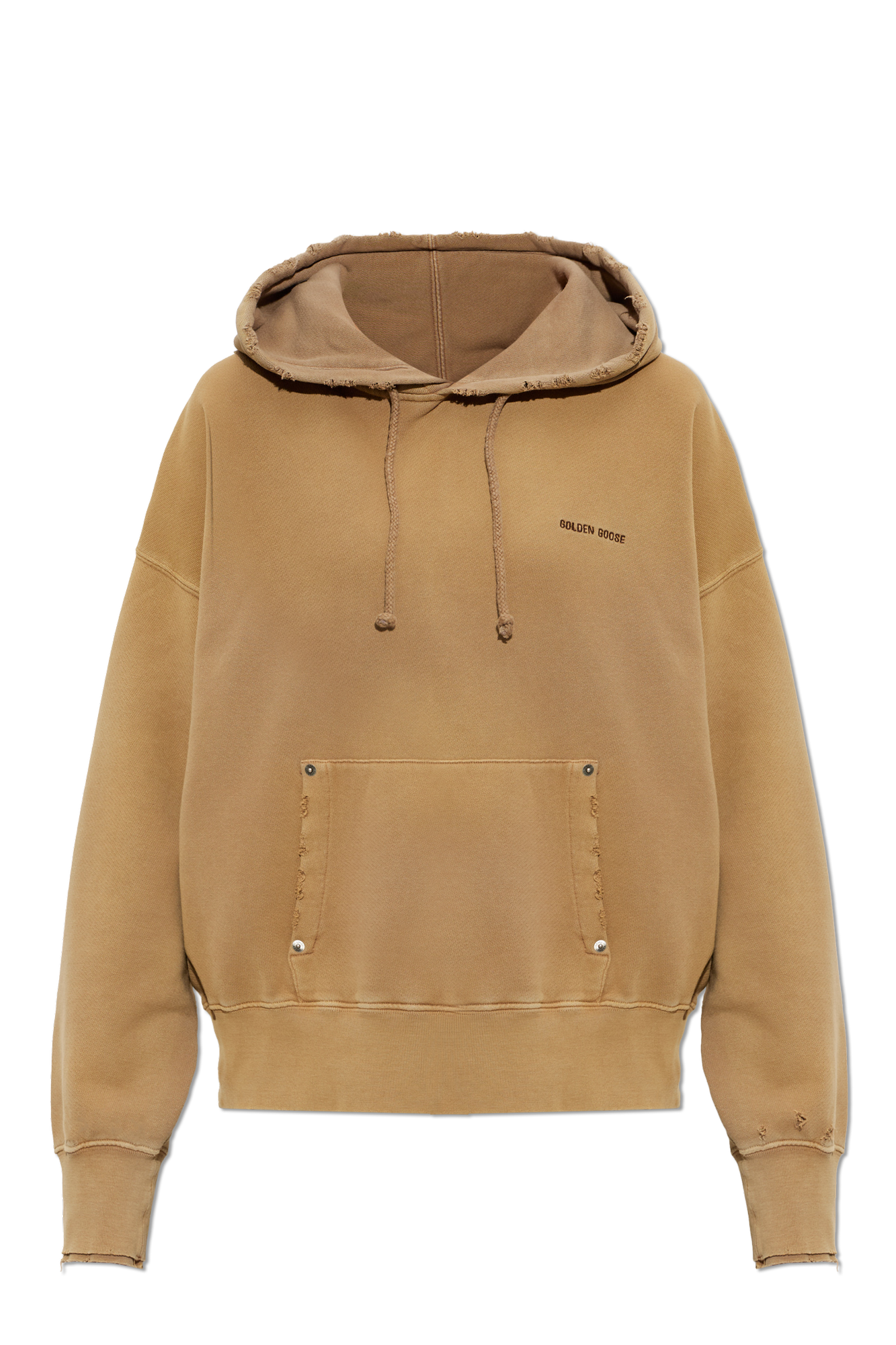 Golden Goose Bluza Z Kapturem, Kobiety, Brązowy