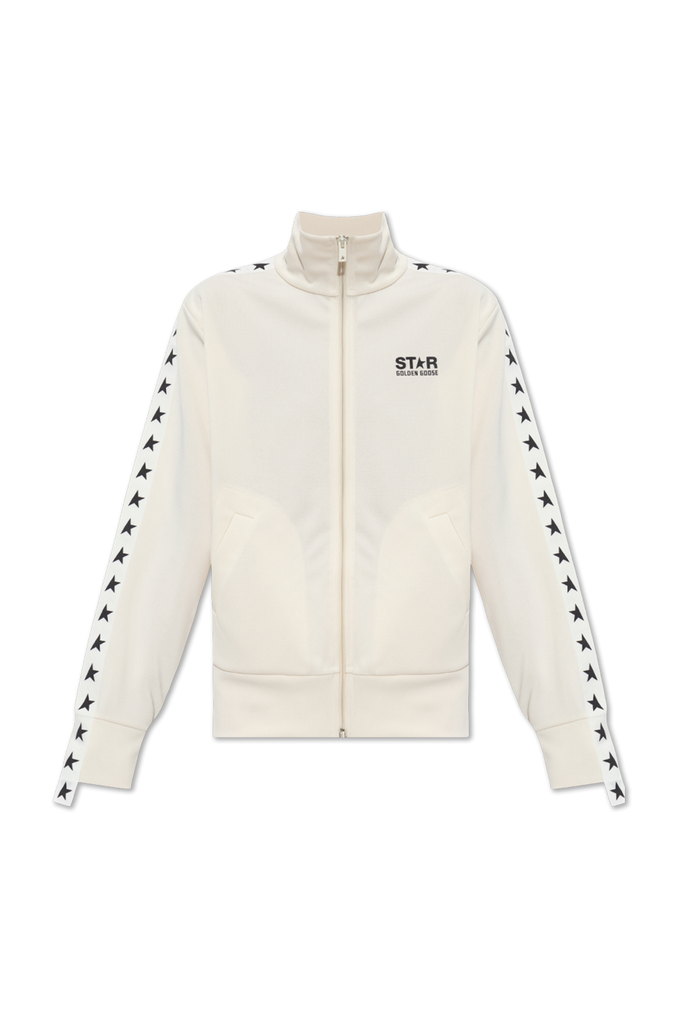 Golden Goose Bluza Zapinana Na Zamek, Kobiety, Kremowy