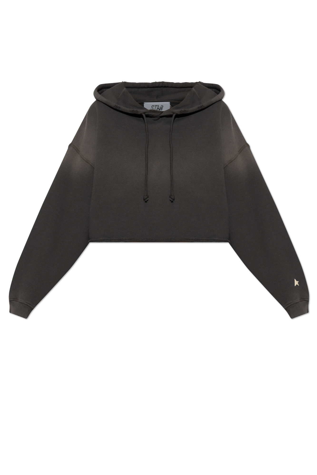 Golden Goose Krótka Bluza Typu ‘Oversize’, Kobiety, Szary