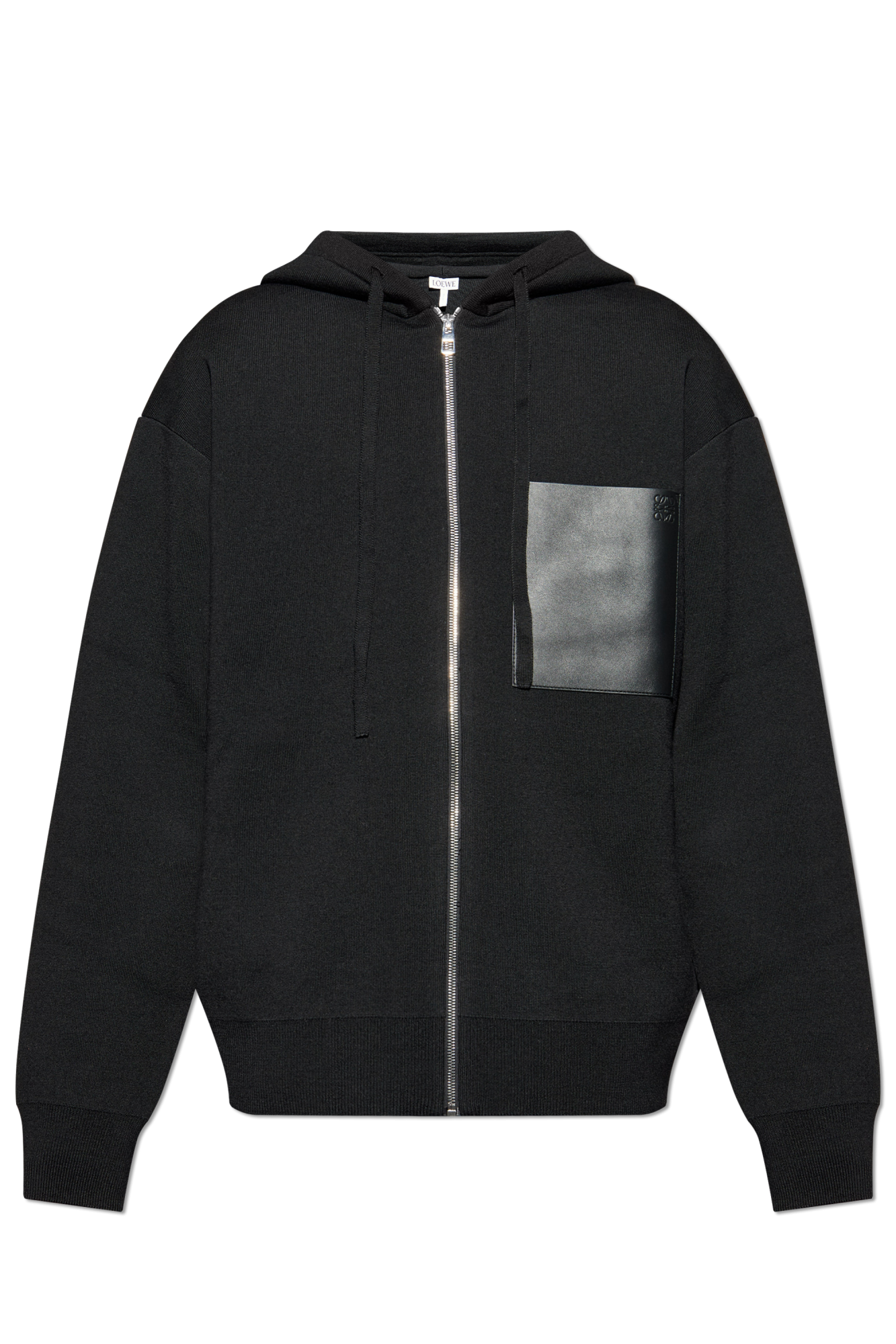 Loewe Wełniana Bluza, Mężczyźni, Czarny