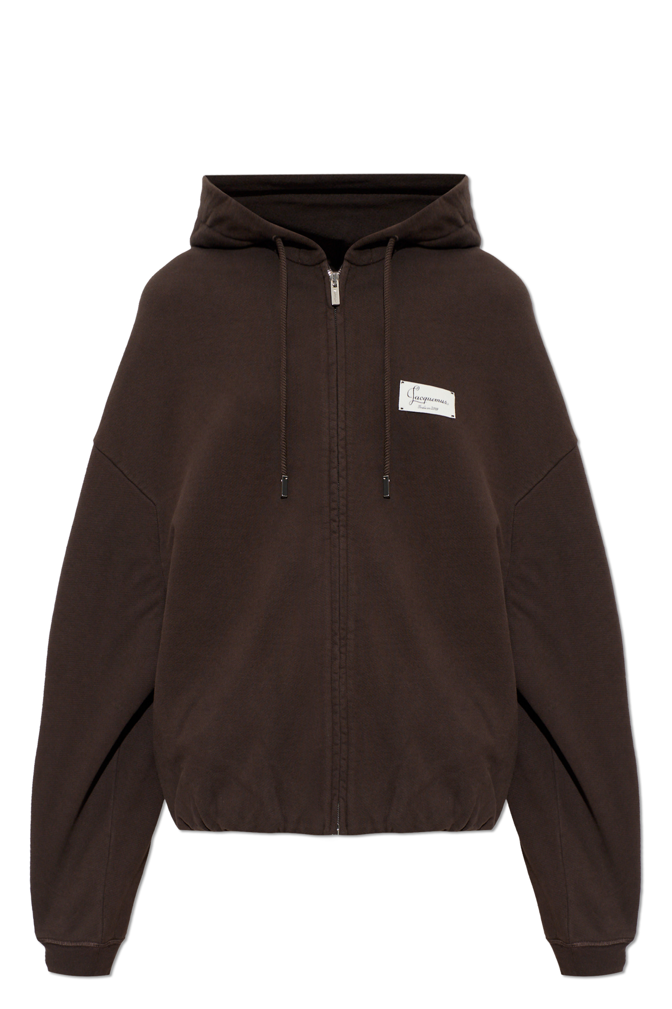 Jacquemus Bawełniana Bluza ‘Montaigne’, Unisex, Brązowy