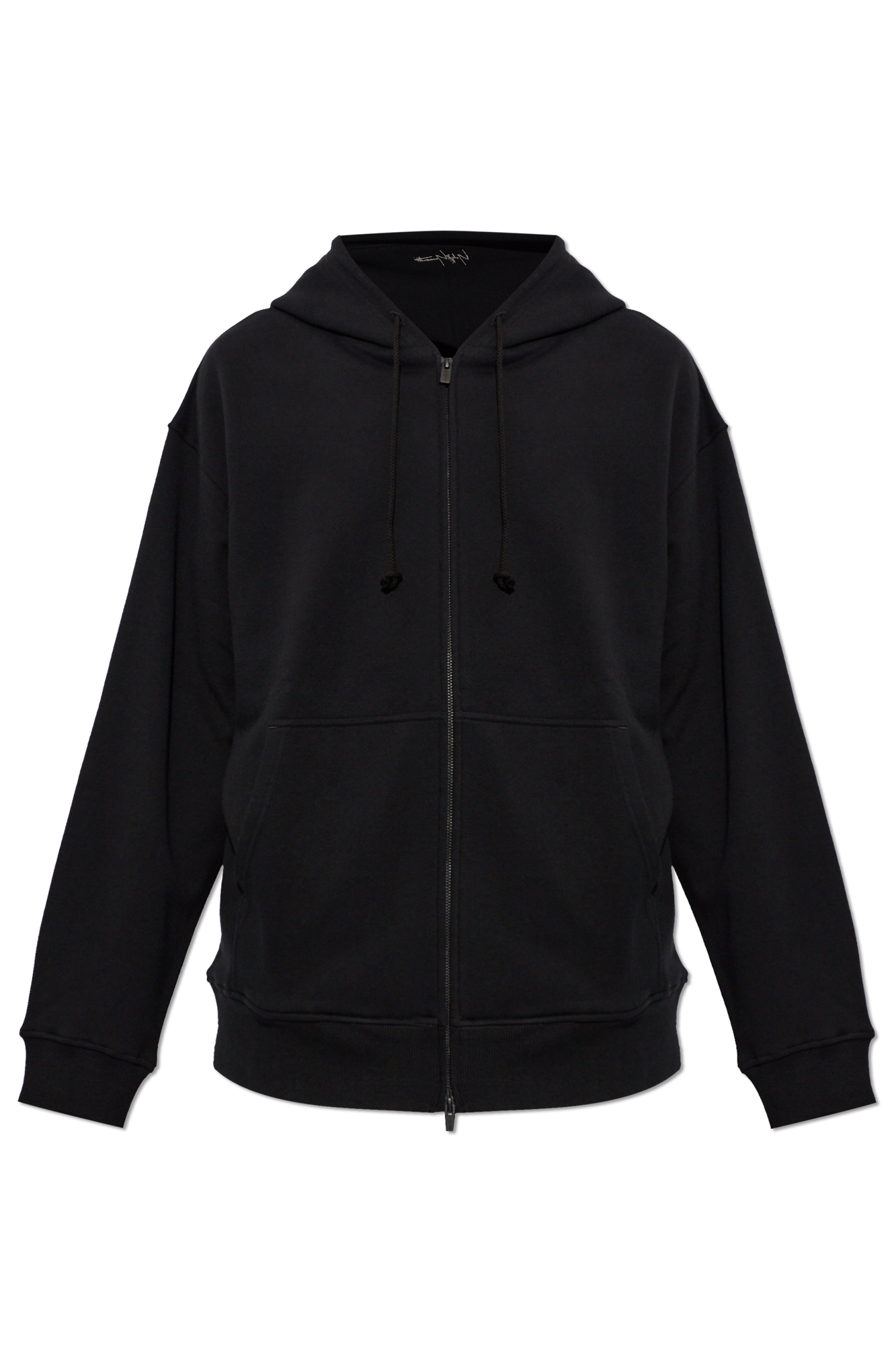 Yohji Yamamoto Bluza Z Kapturem, Mężczyźni, Czarny