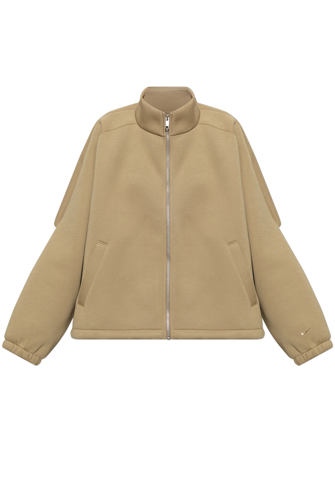 Nike Bluza Z Kieszeniami, Kobiety, Beżowy