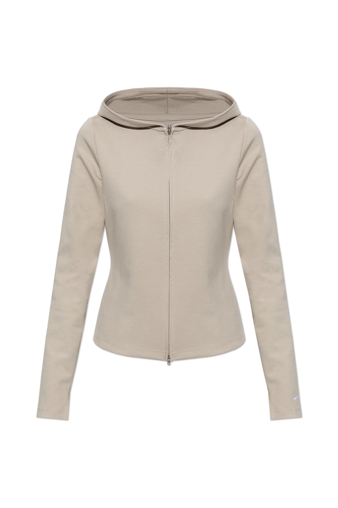Nike Bluza Z Kapturem, Kobiety, Beżowy
