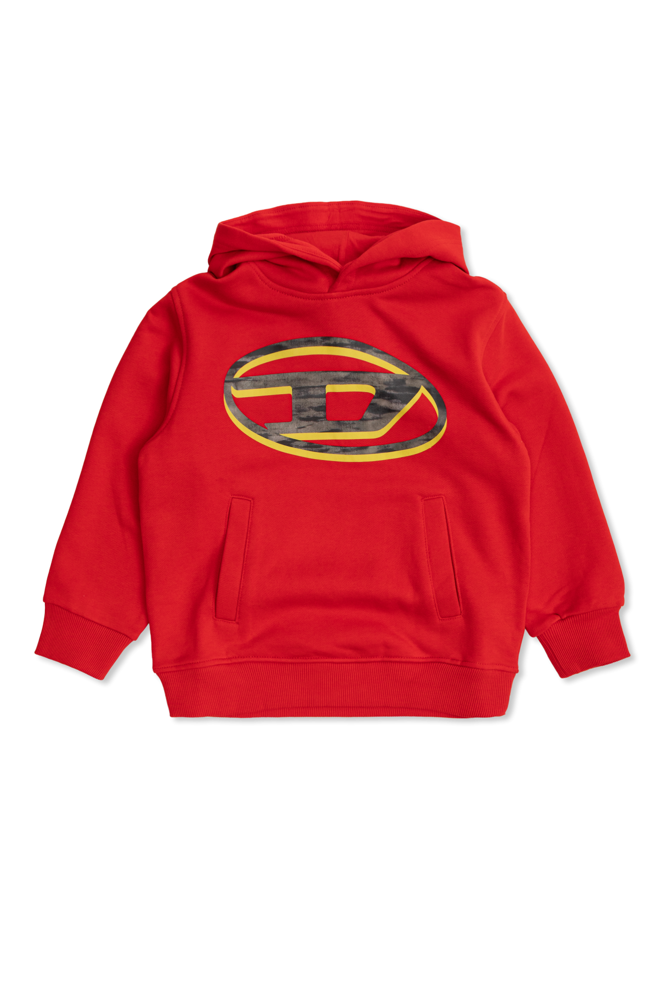 Diesel Kids Bluza ‘SVELLYHOOD OVER’, Unisex, Czerwony