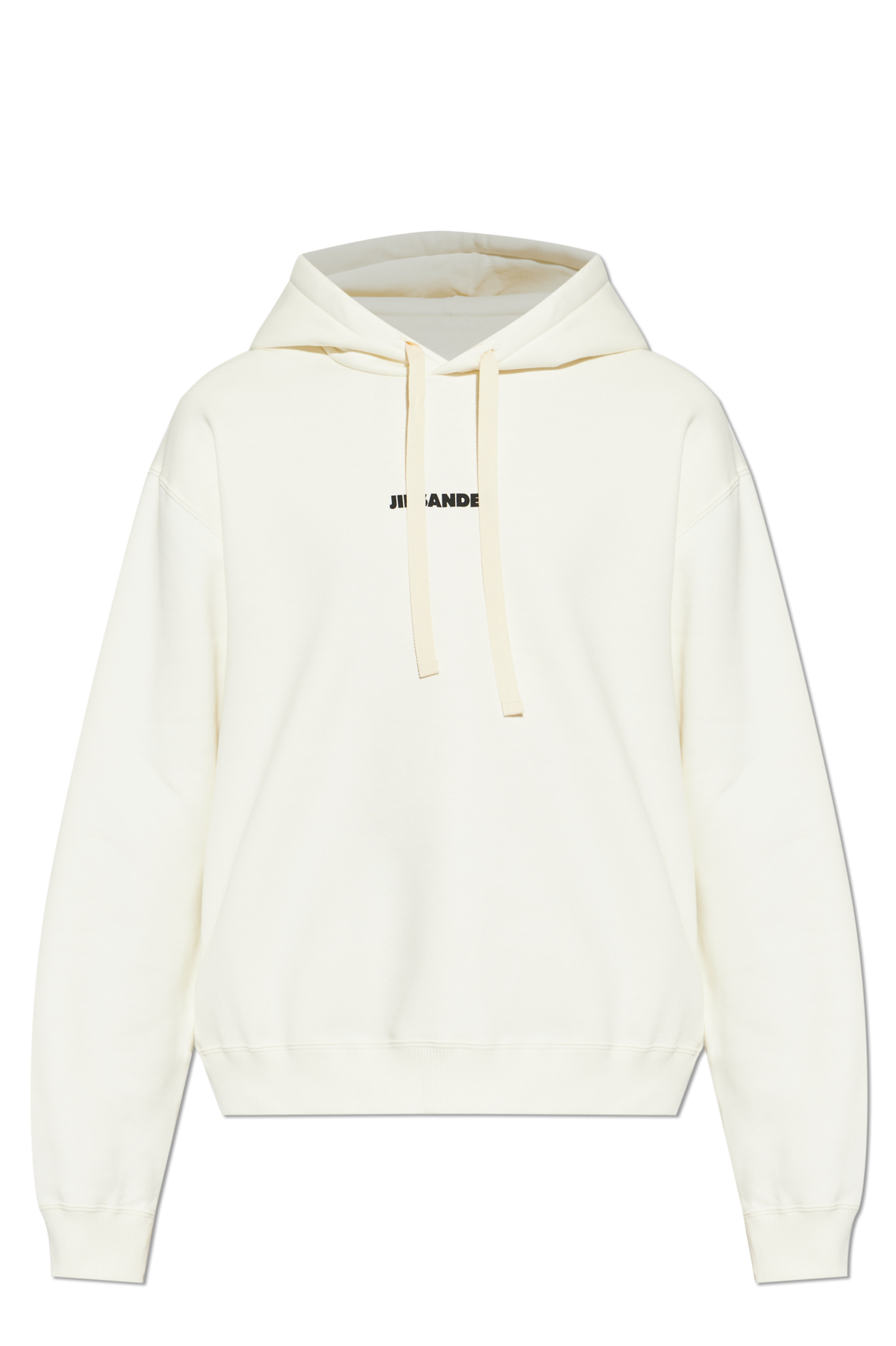 JIL SANDER Bluza Z Kapturem, Mężczyźni, Kremowy