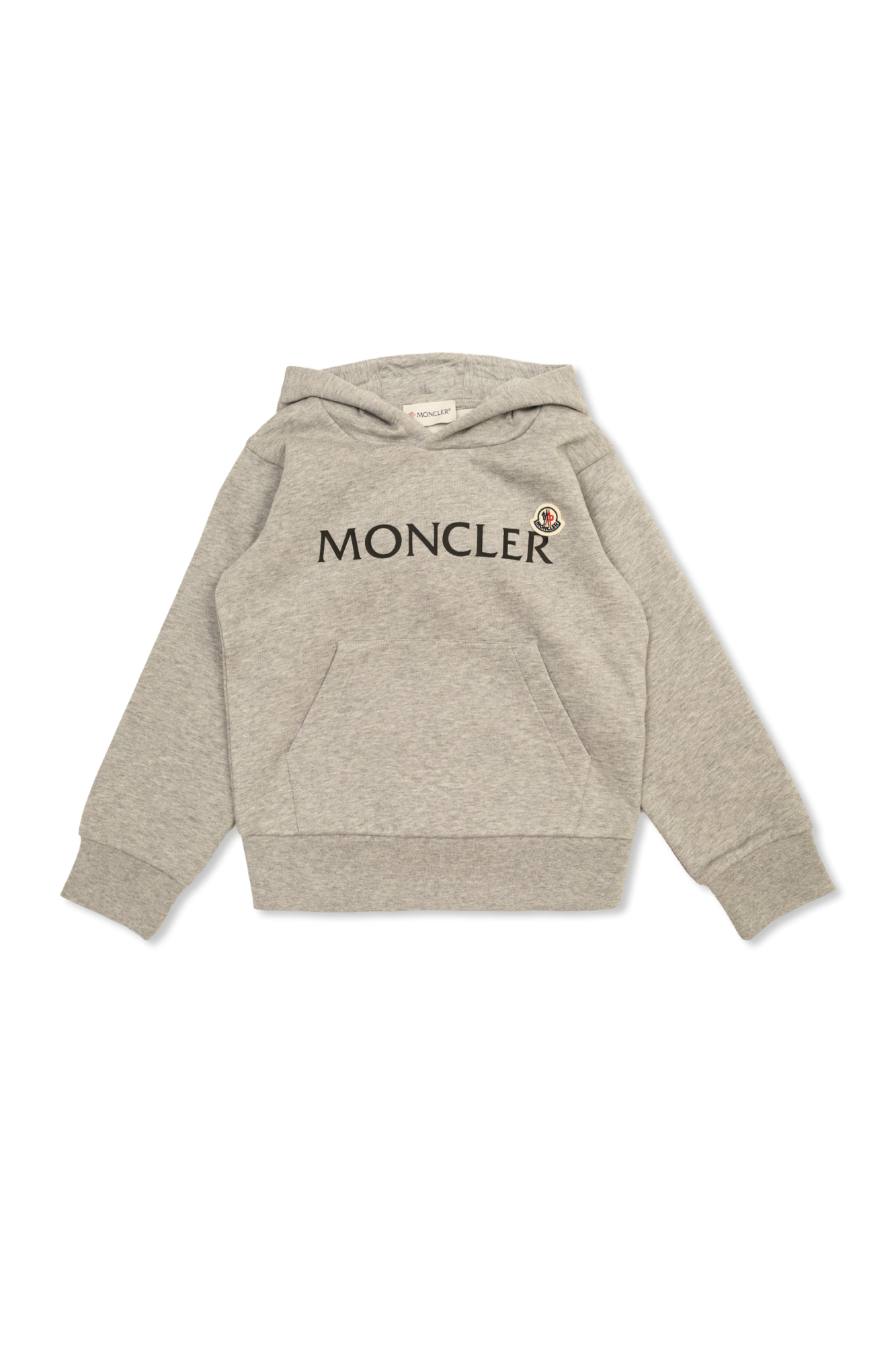 Moncler Enfant Bluza Z Kapturem, Unisex, Szary