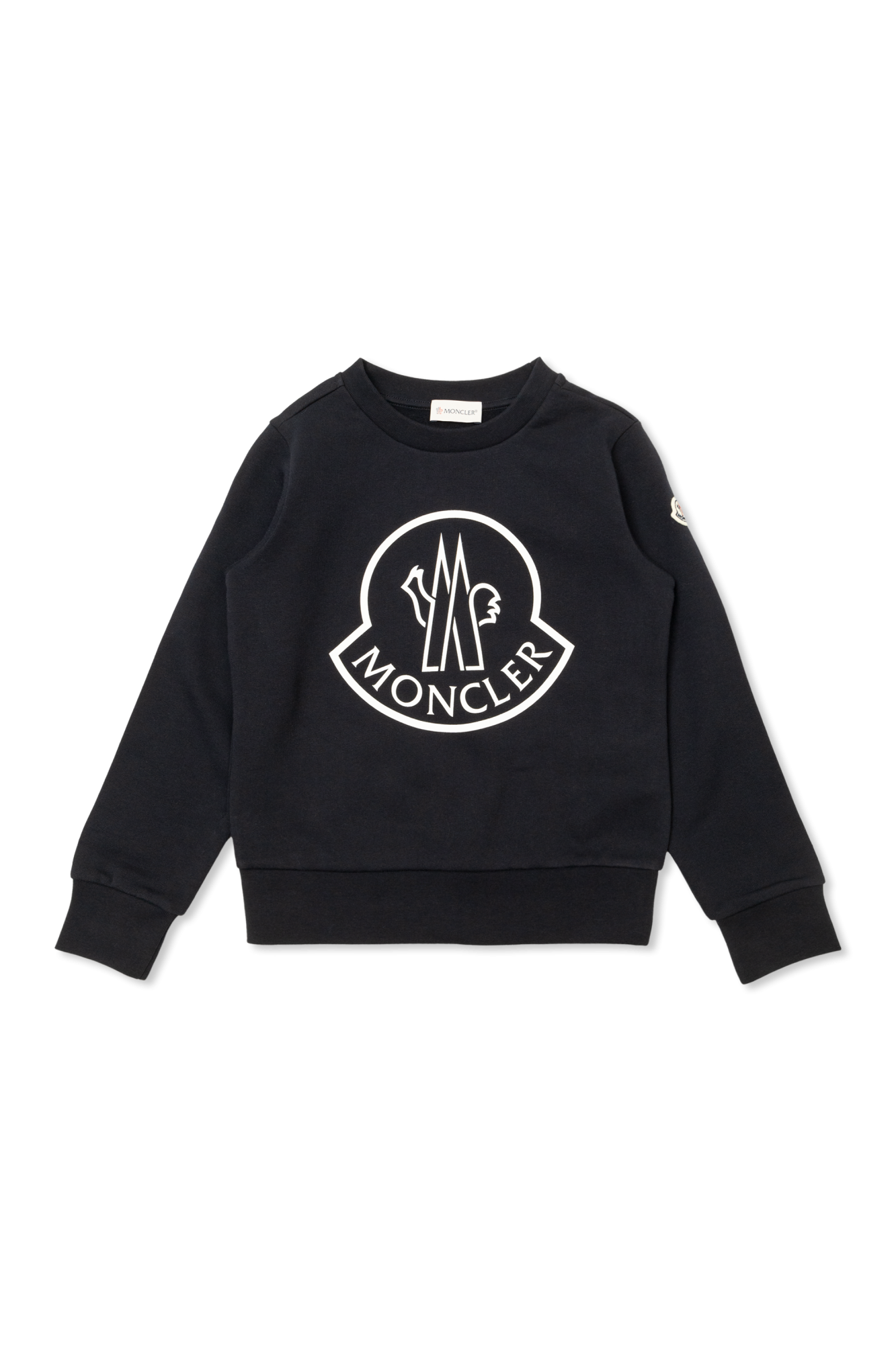 Moncler Enfant Bluza Z Logo, Unisex, Granatowy