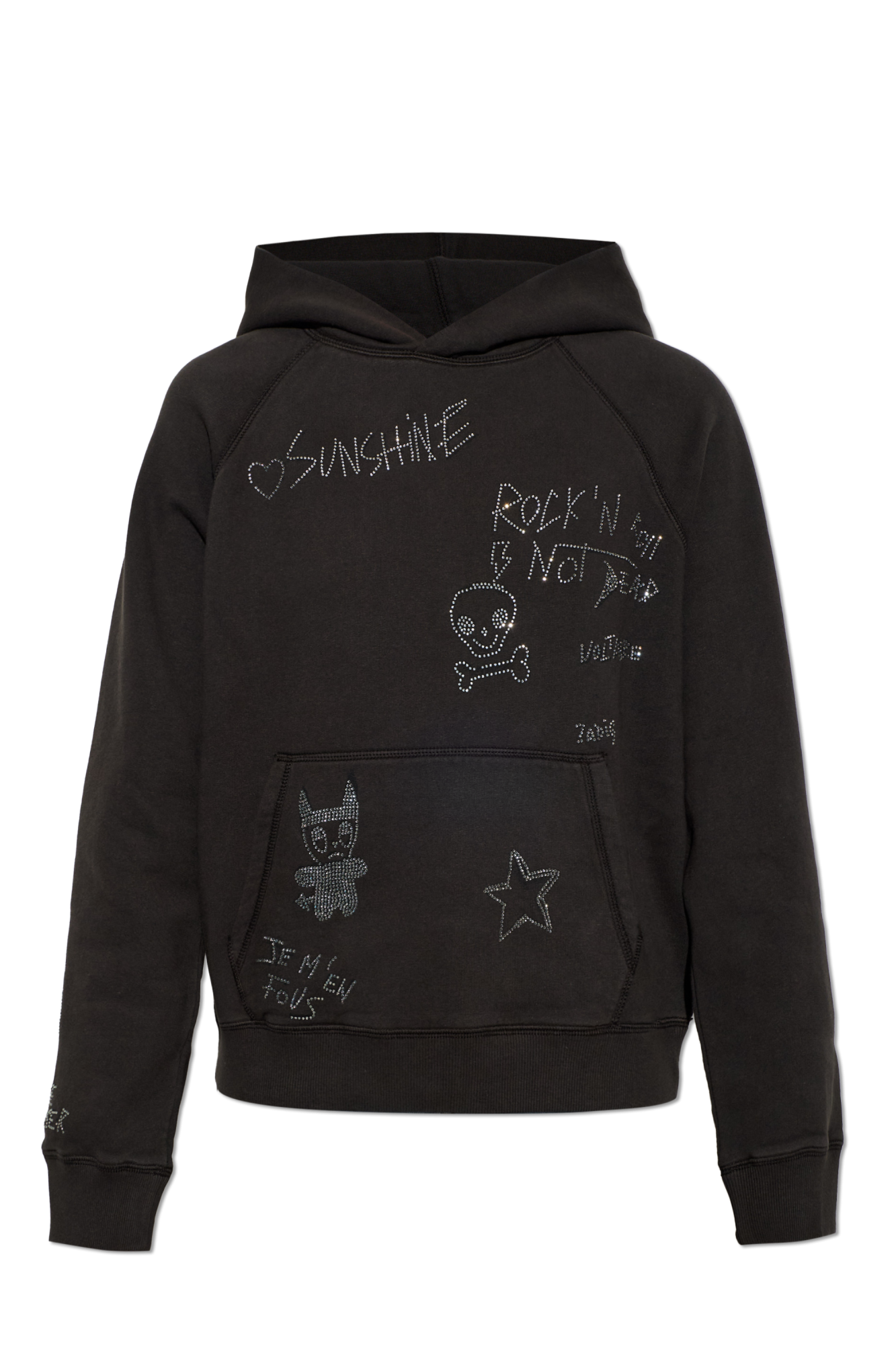 Zadig & Voltaire Bluza Z Kapturem ‘Georgy’, Kobiety, Czarny
