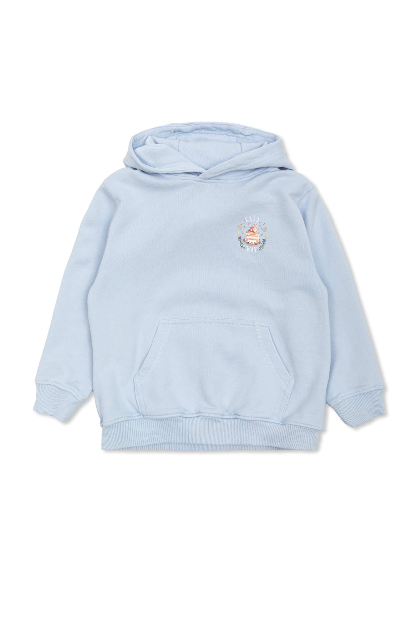 Casablanca Kids Bluza Z Kieszenią, Unisex, Niebieski