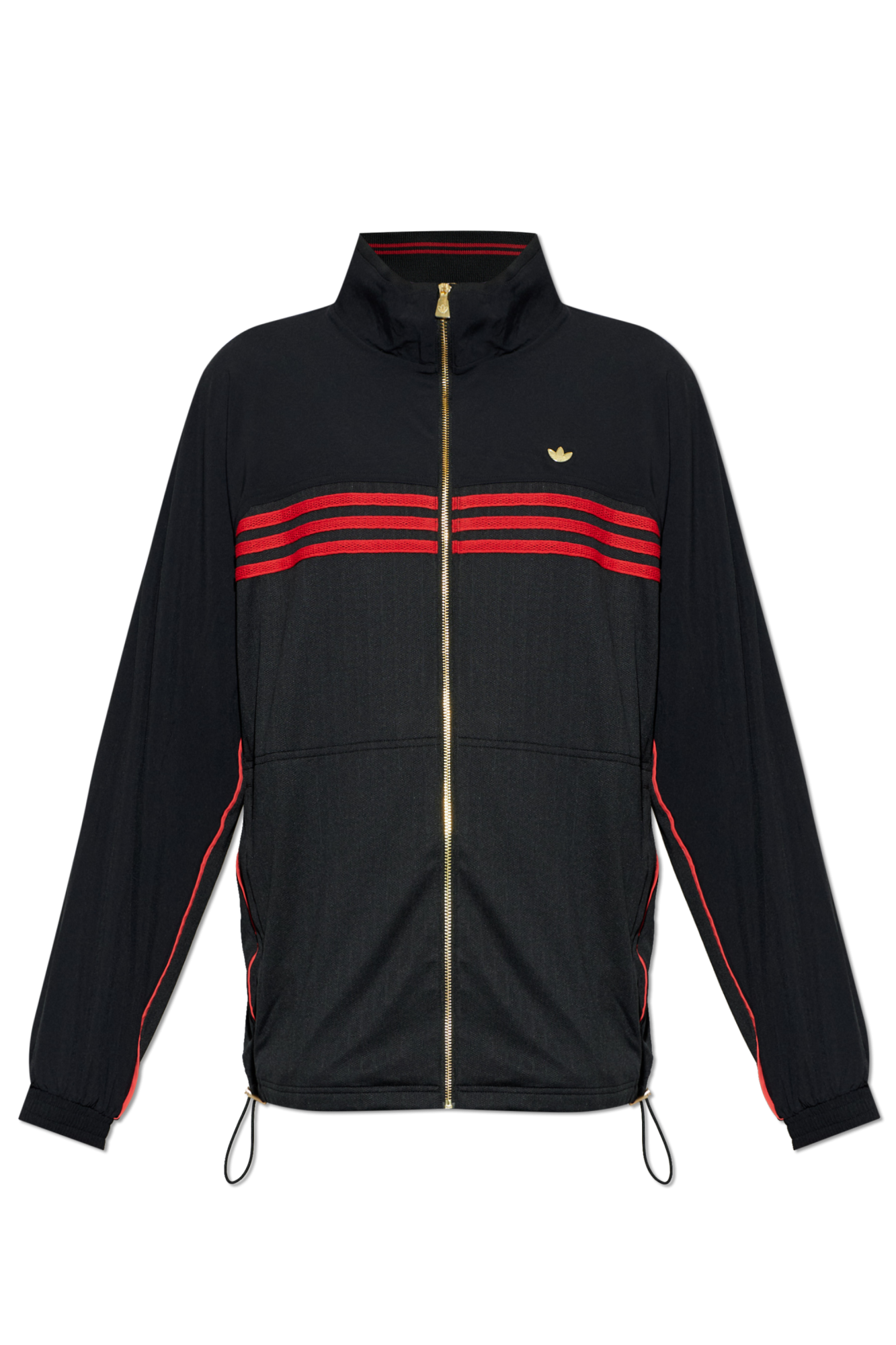 ADIDAS Originals Bluza Z Aplikacją Logo, Mężczyźni, Czarny