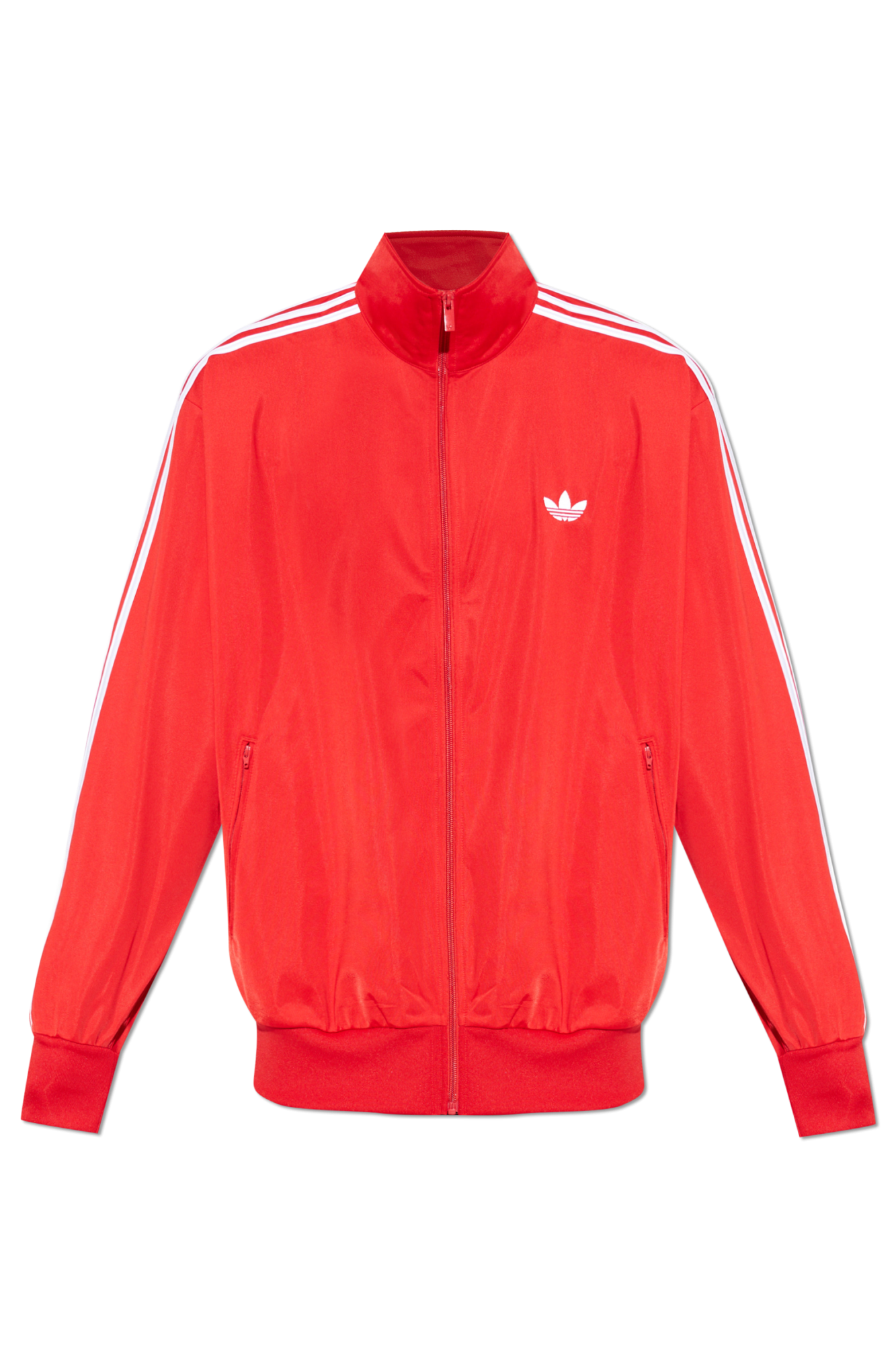 ADIDAS Originals Bluza Z Wyszytym Logo, Mężczyźni, Czerwony