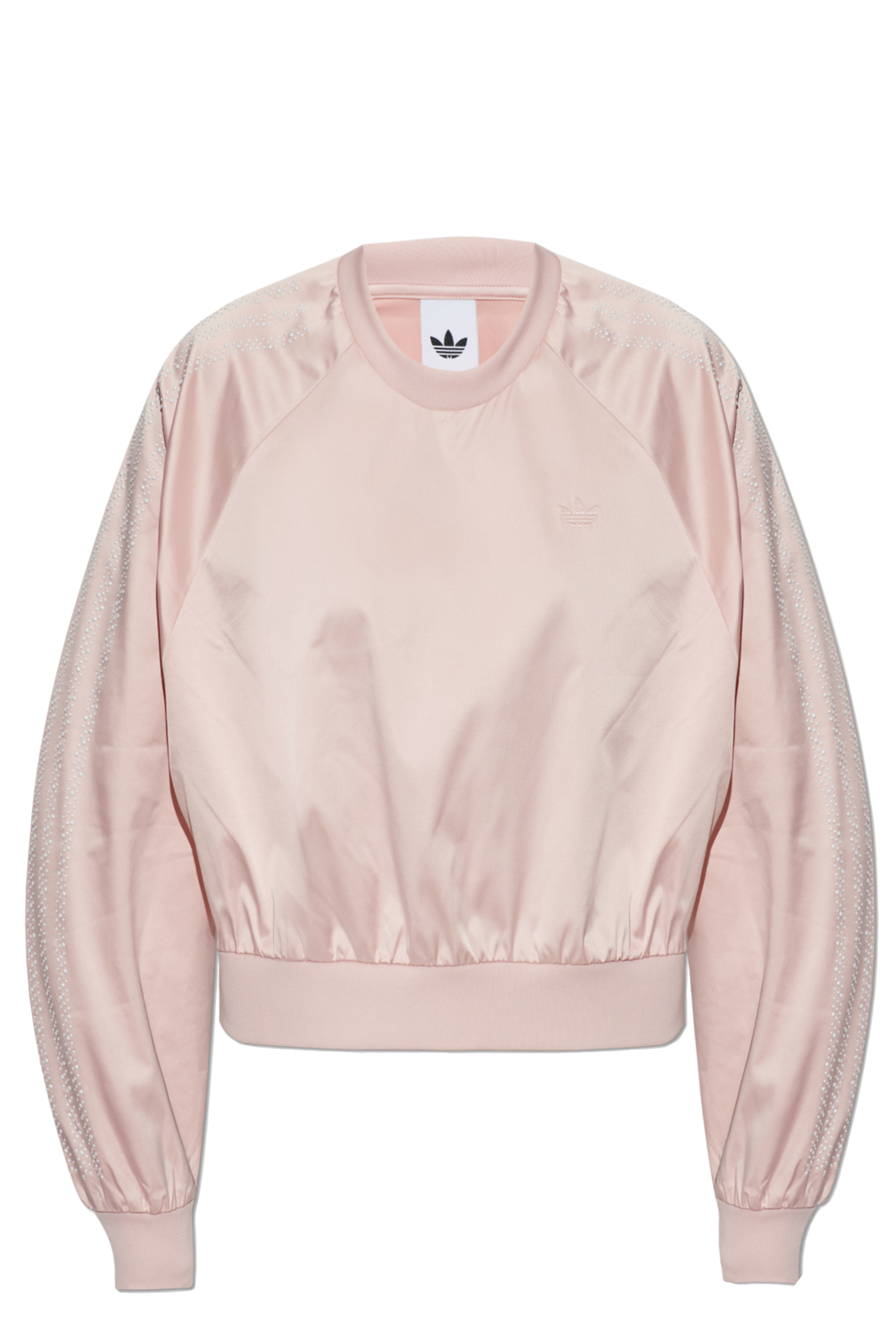 ADIDAS Originals Satynowa Bluza O Luźnym Kroju, Kobiety, Różowy