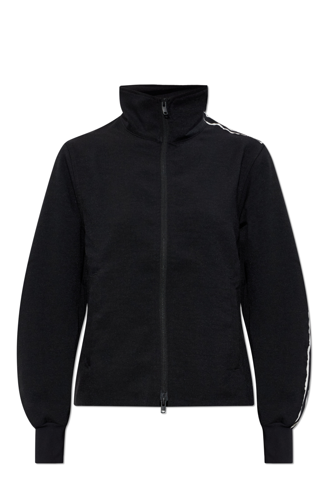 Y-3 Bluza Z Surowym Wykończeniem, Kobiety, Czarny