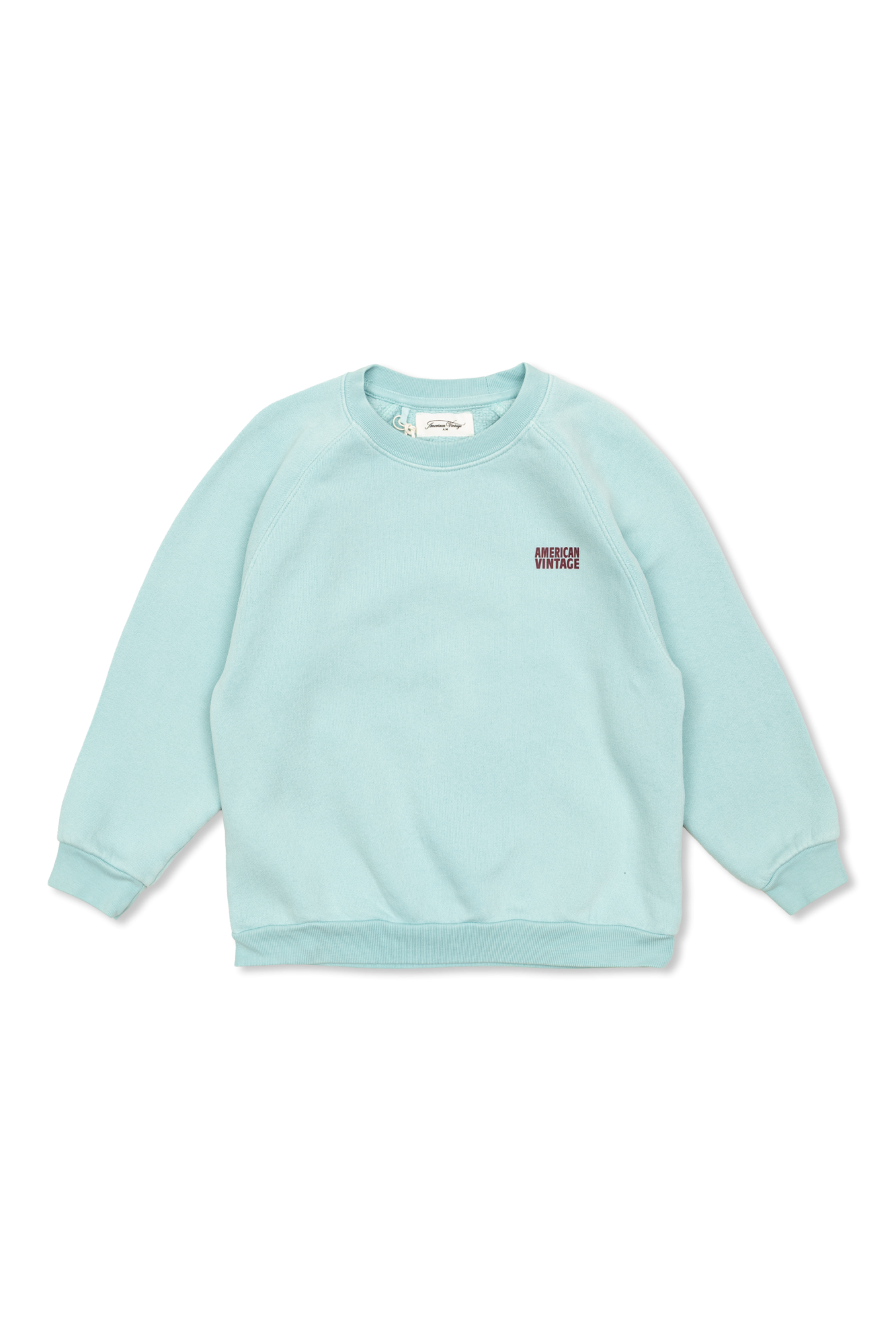 American Vintage Kids Bluza Z Logo, Unisex, Niebieski