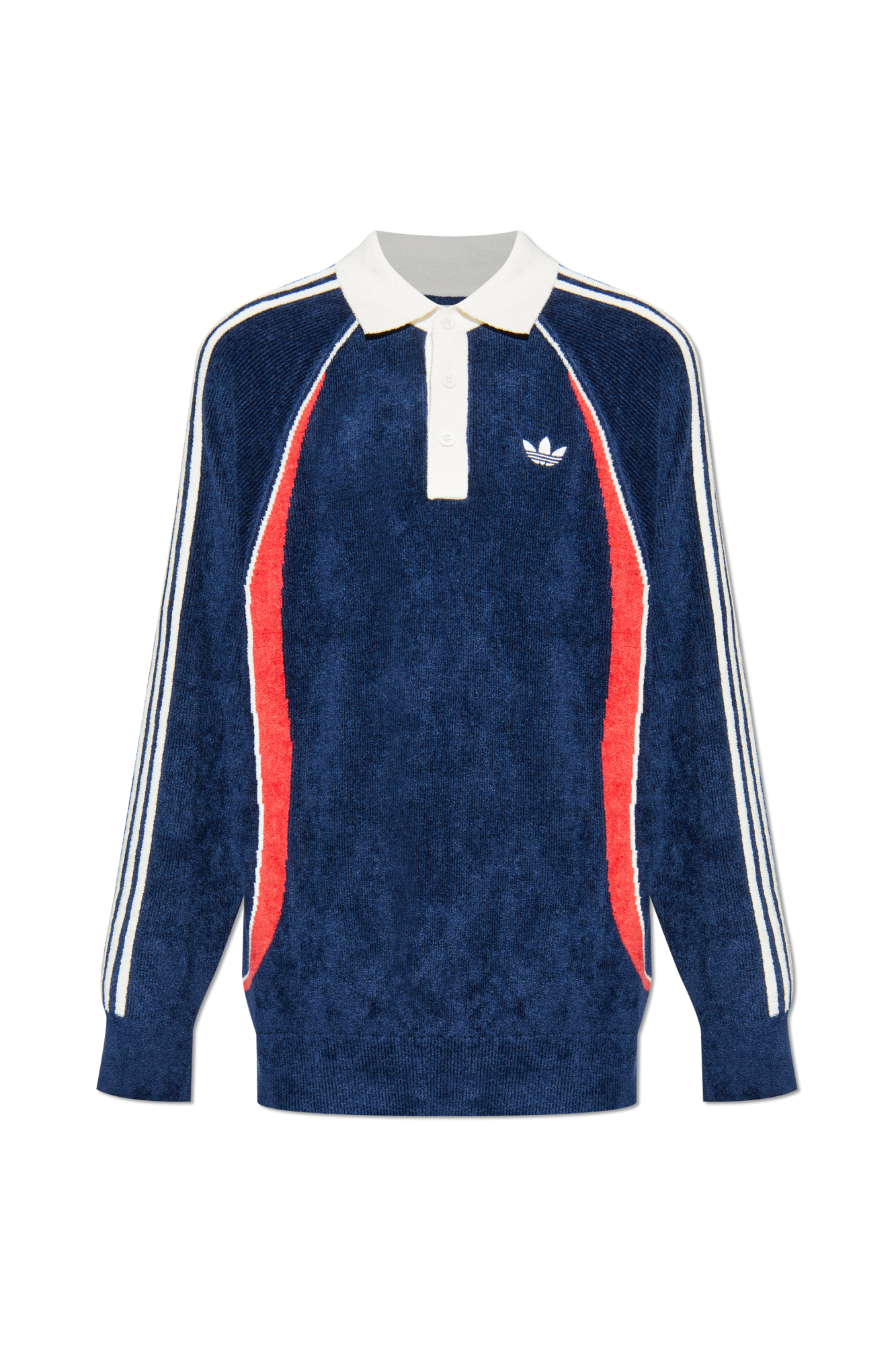 ADIDAS Originals Polo Z Wyszytym Logo, Mężczyźni, Granatowy