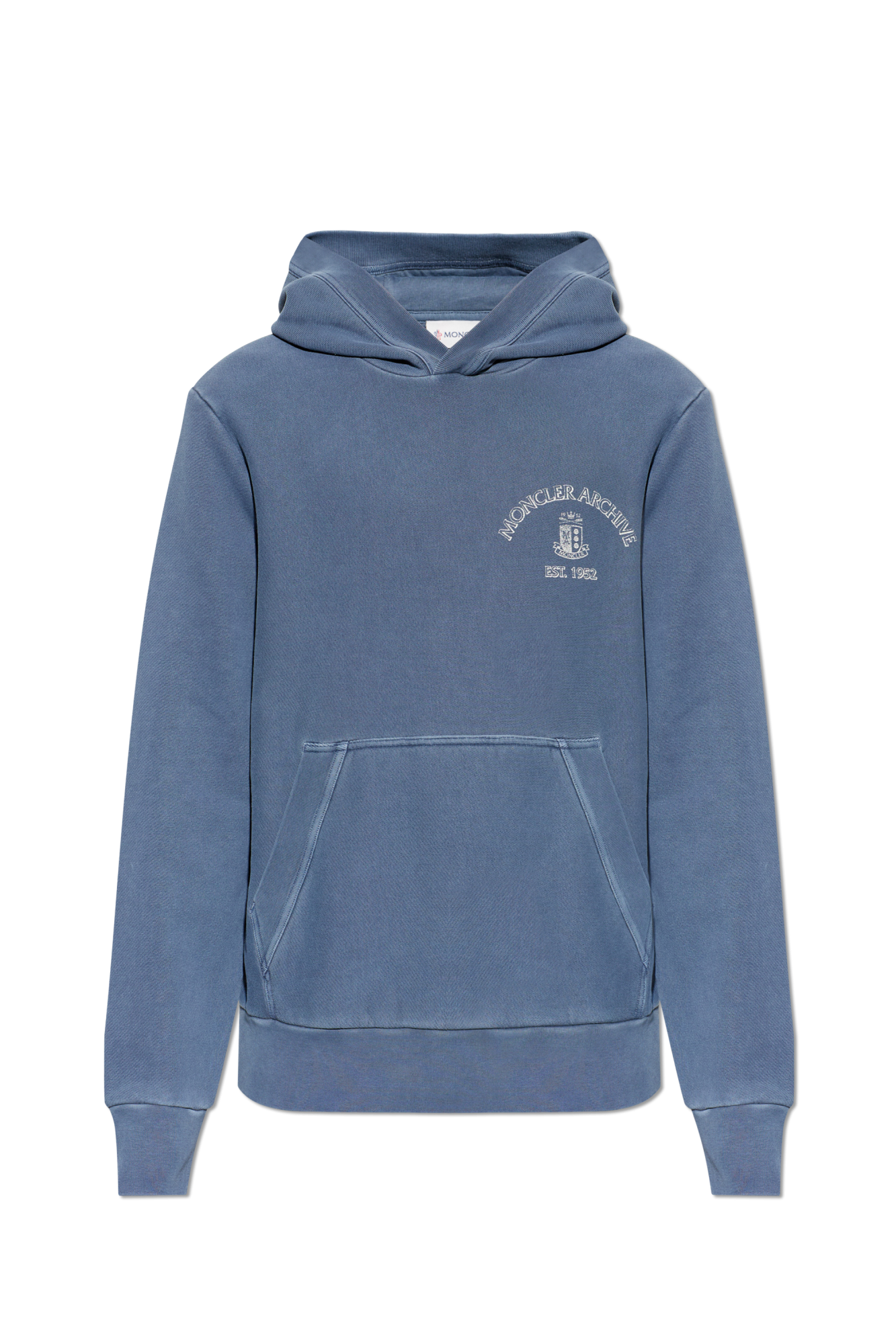 Moncler Bluza Z Kapturem, Mężczyźni, Niebieski