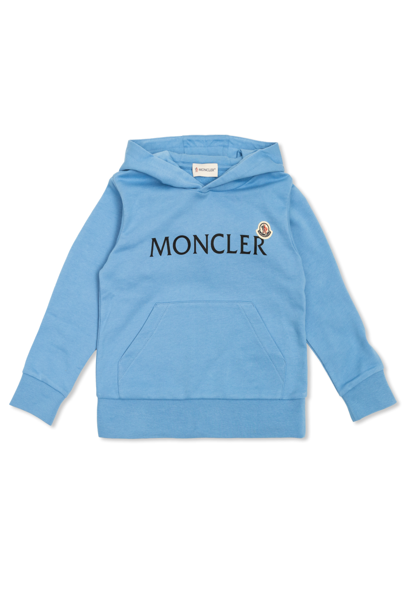 Moncler Enfant Bluza Z Logo, Unisex, Niebieski