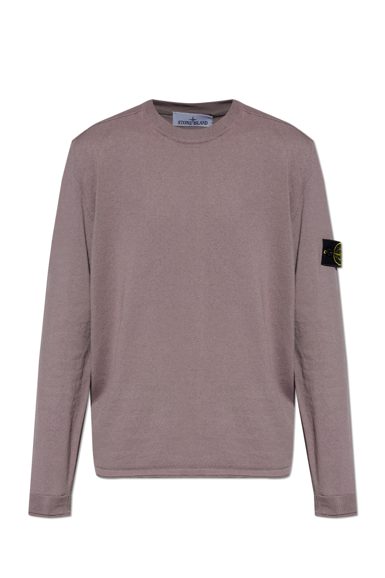 Stone Island Sweter Z Okrągłym Dekoltem, Mężczyźni, Fioletowy