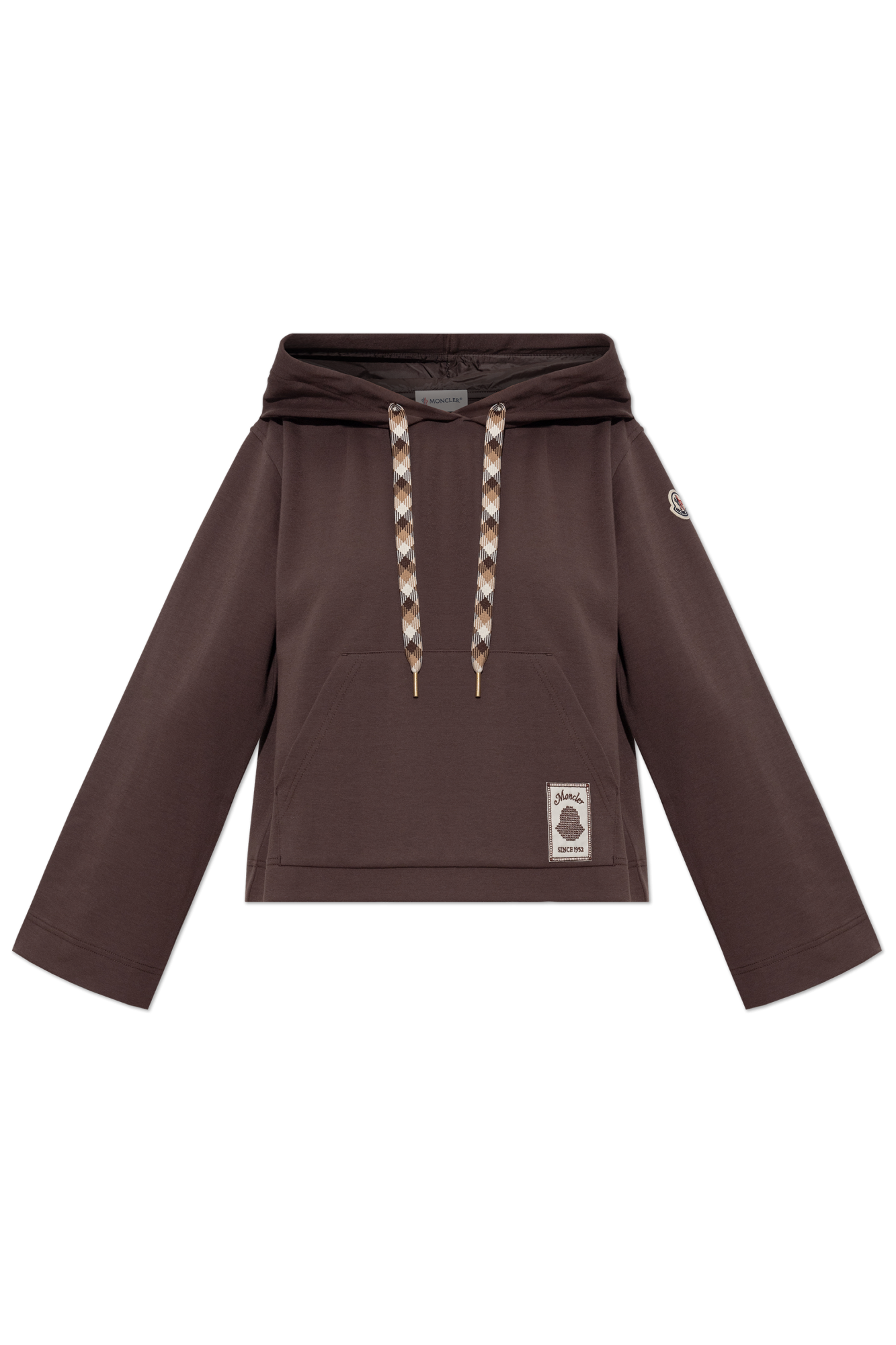 Moncler Bluza Z Kapturem, Kobiety, Brązowy