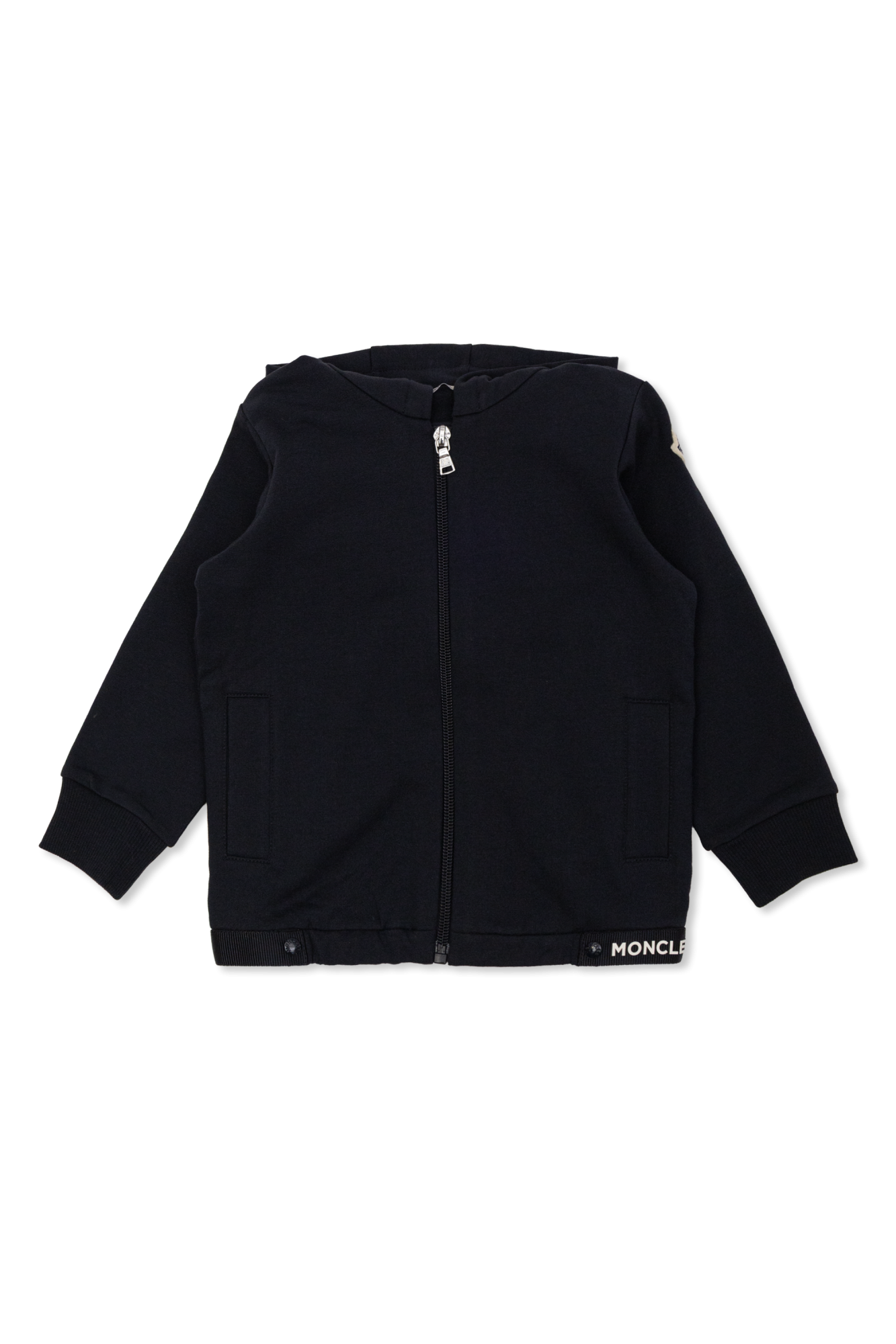 Moncler Enfant Bluza Z Kapturem, Unisex, Granatowy