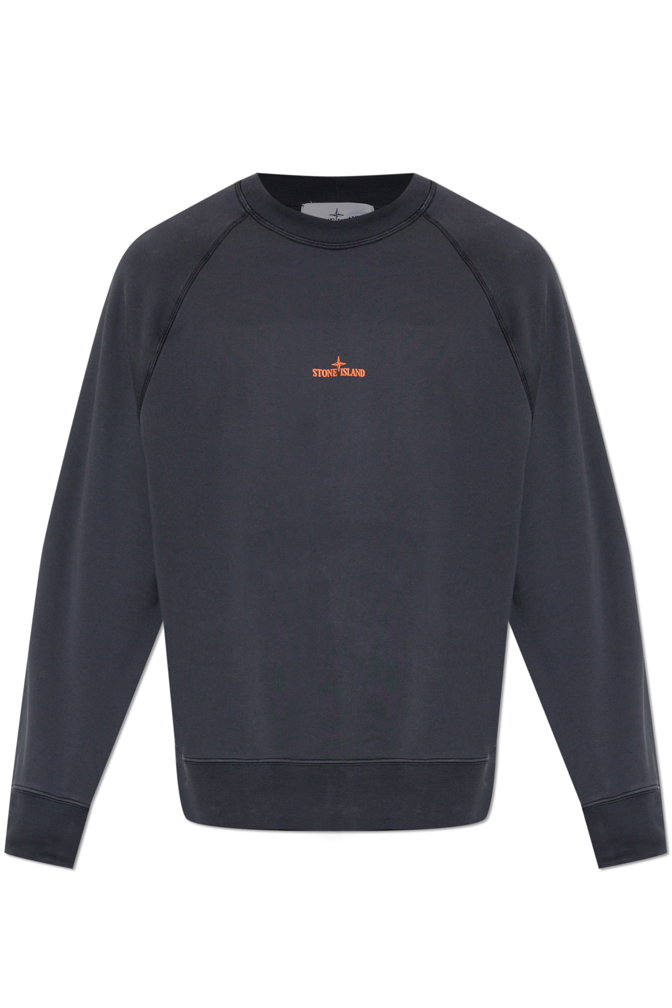Stone Island Bluza Z Logo, Mężczyźni, Granatowy