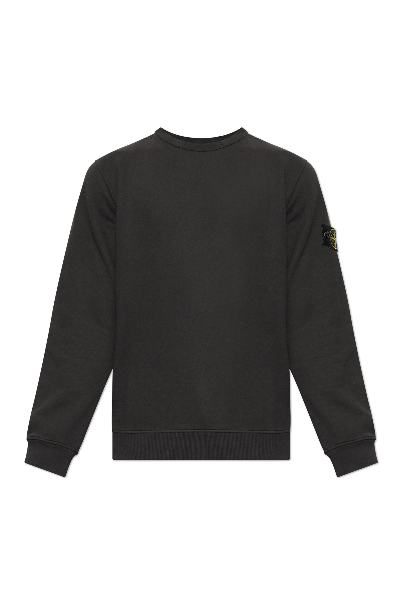 Stone Island Bluza Z Naszywką Logo, Mężczyźni, Szary