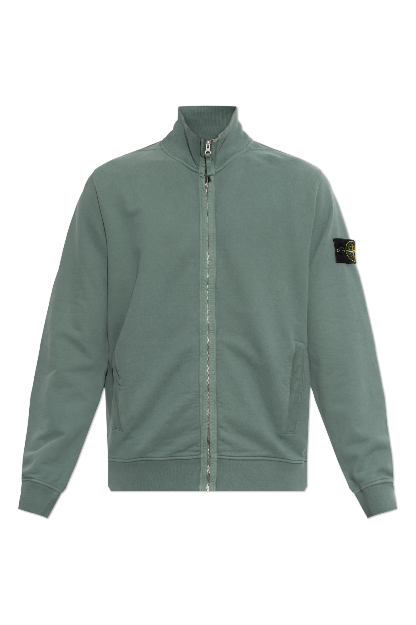 Stone Island Bluza Ze Stójką, Mężczyźni, Zielony