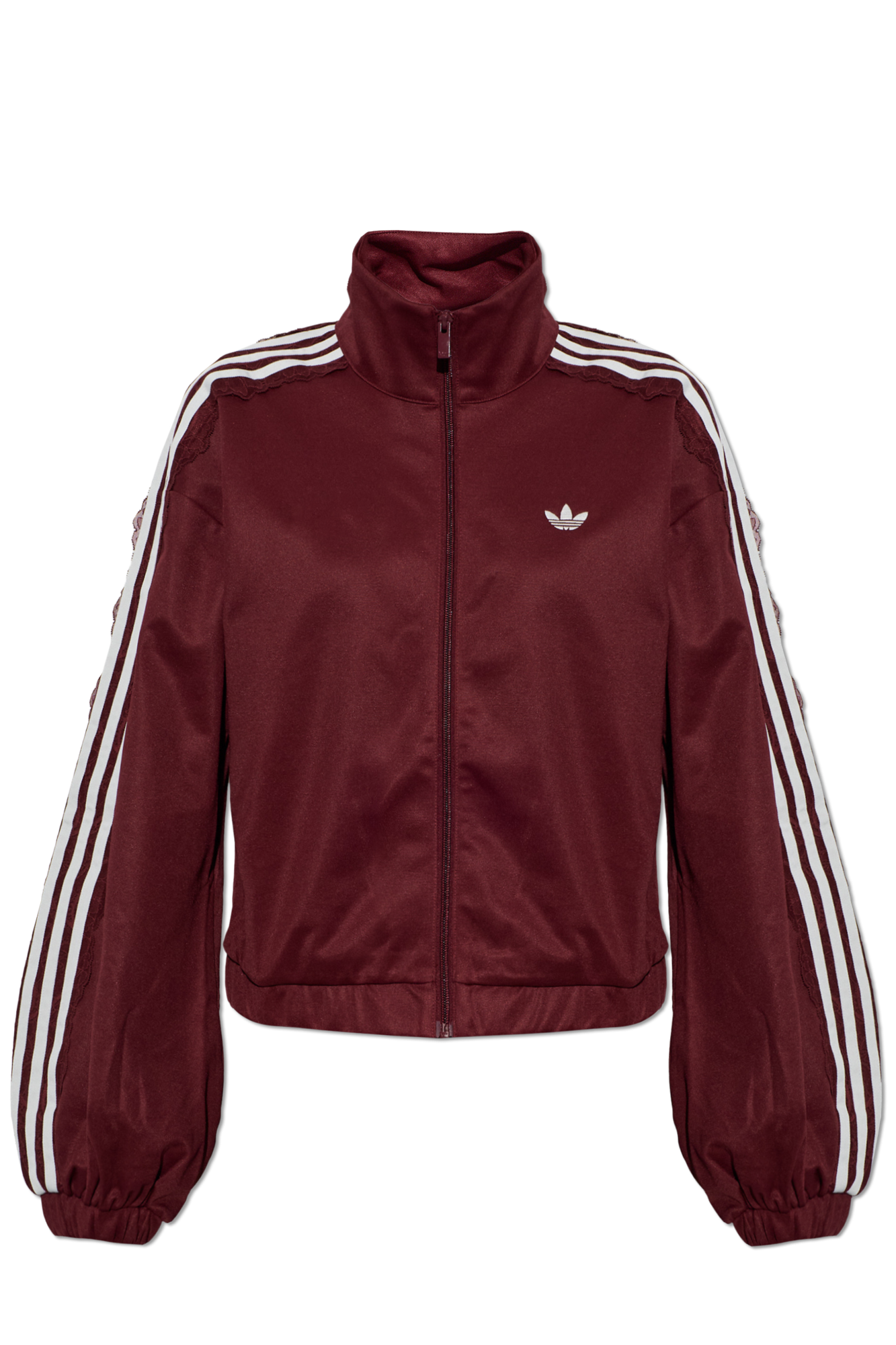 ADIDAS Originals Bluza Z Wyszytym Logo, Kobiety, Bordo