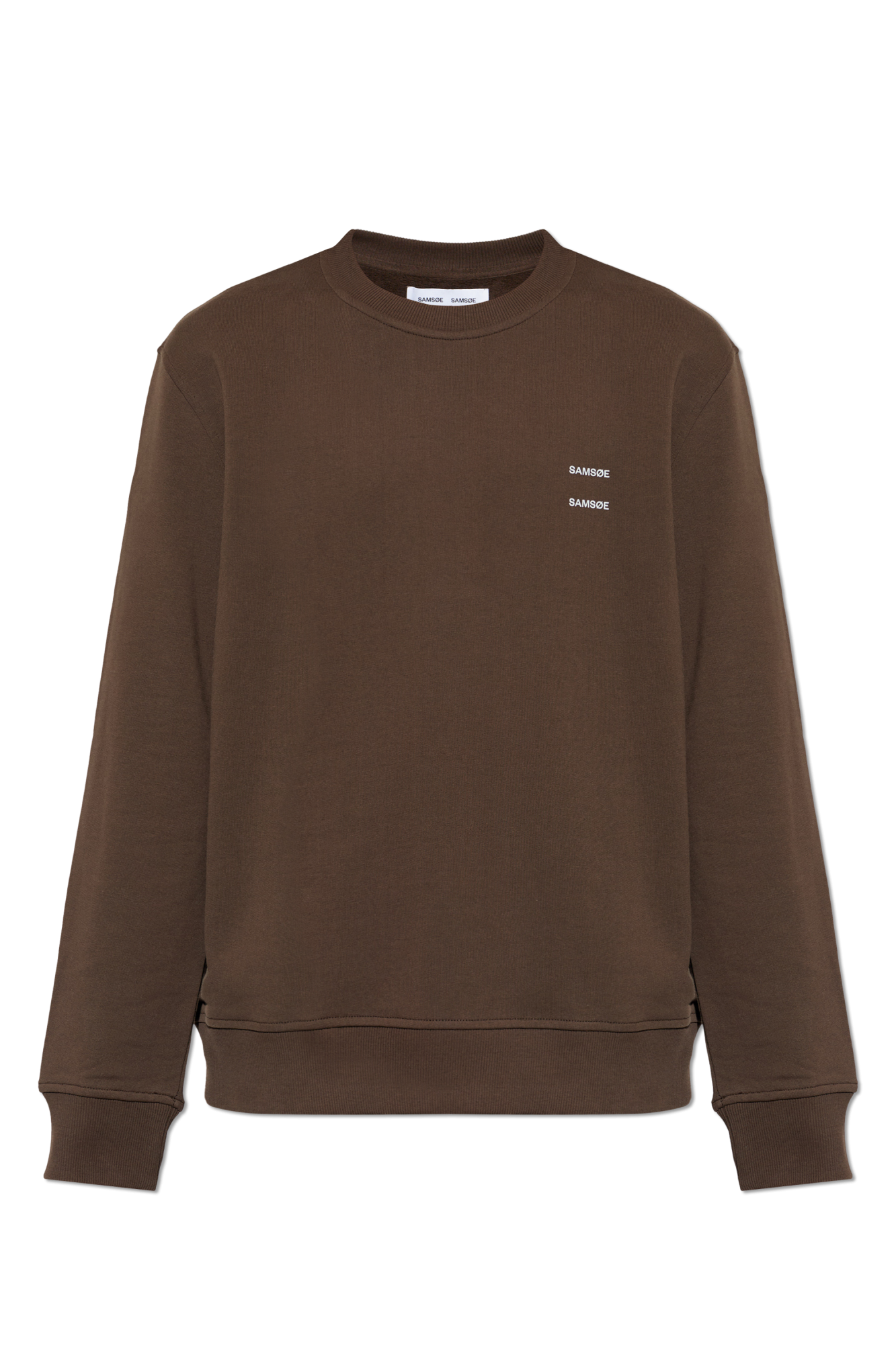 Samsøe Samsøe Bluza ‘Joel’, Mężczyźni, Brązowy