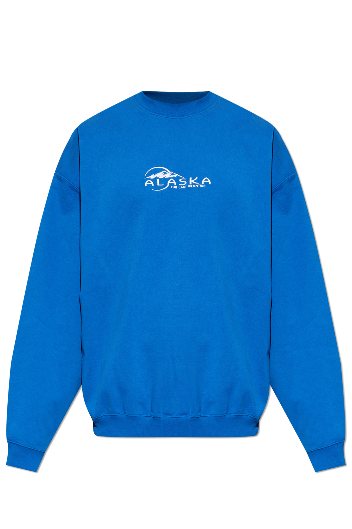 VETEMENTS Bluza Z Okrągłym Dekoltem, Mężczyźni, Niebieski