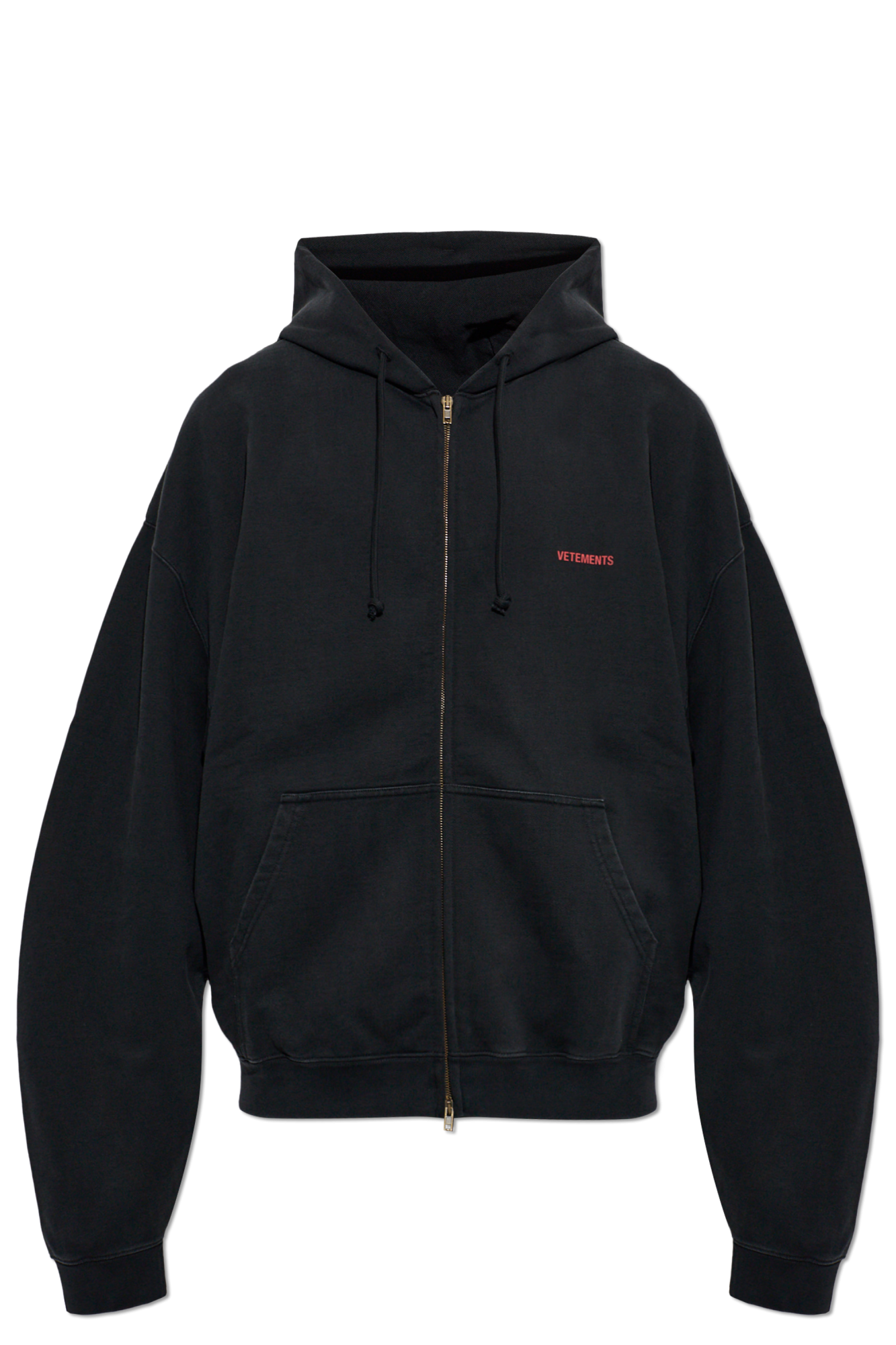 VETEMENTS Bluza Z Kapturem, Kobiety, Czarny