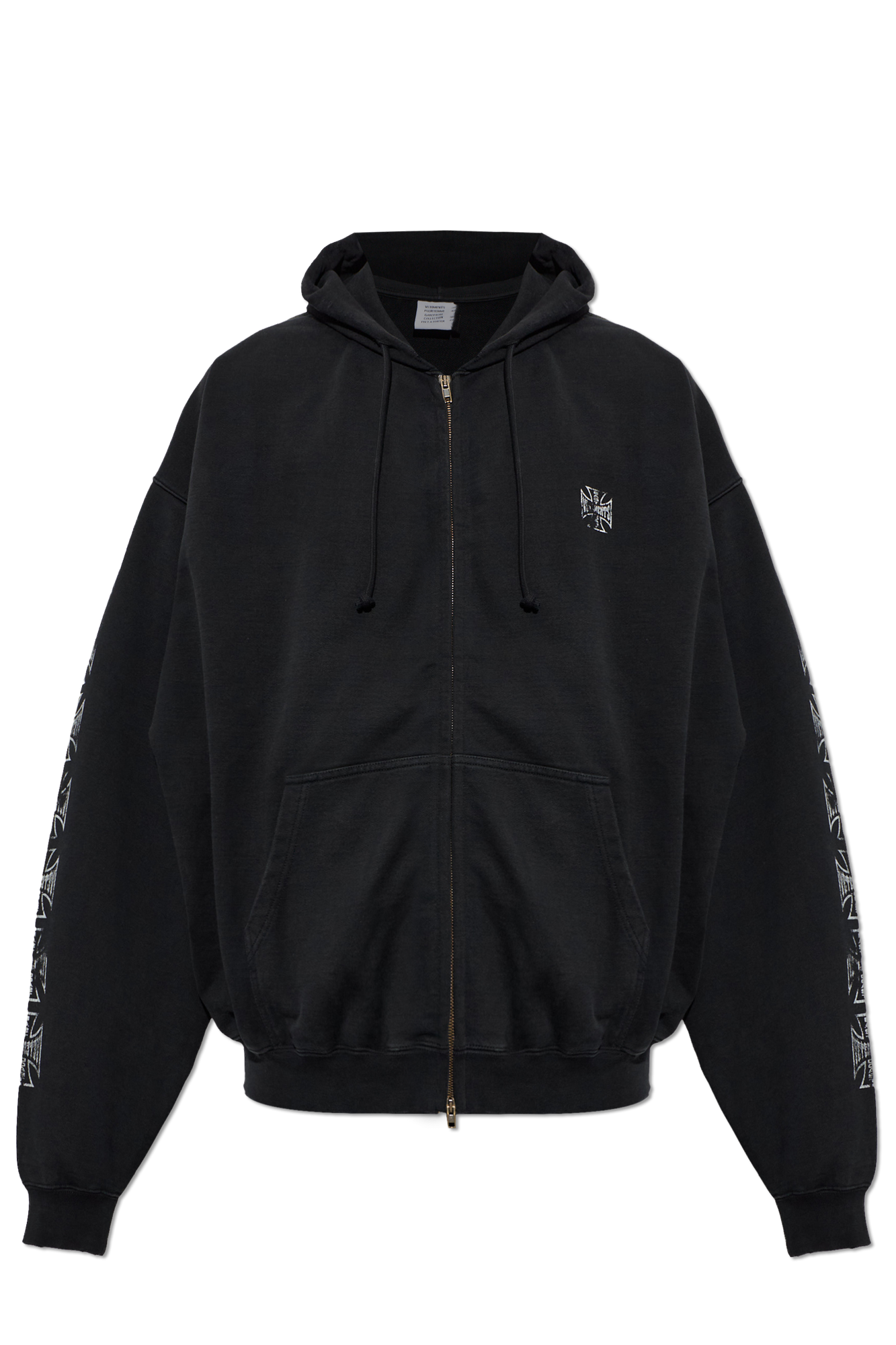 VETEMENTS Bluza Z Kapturem, Mężczyźni, Czarny