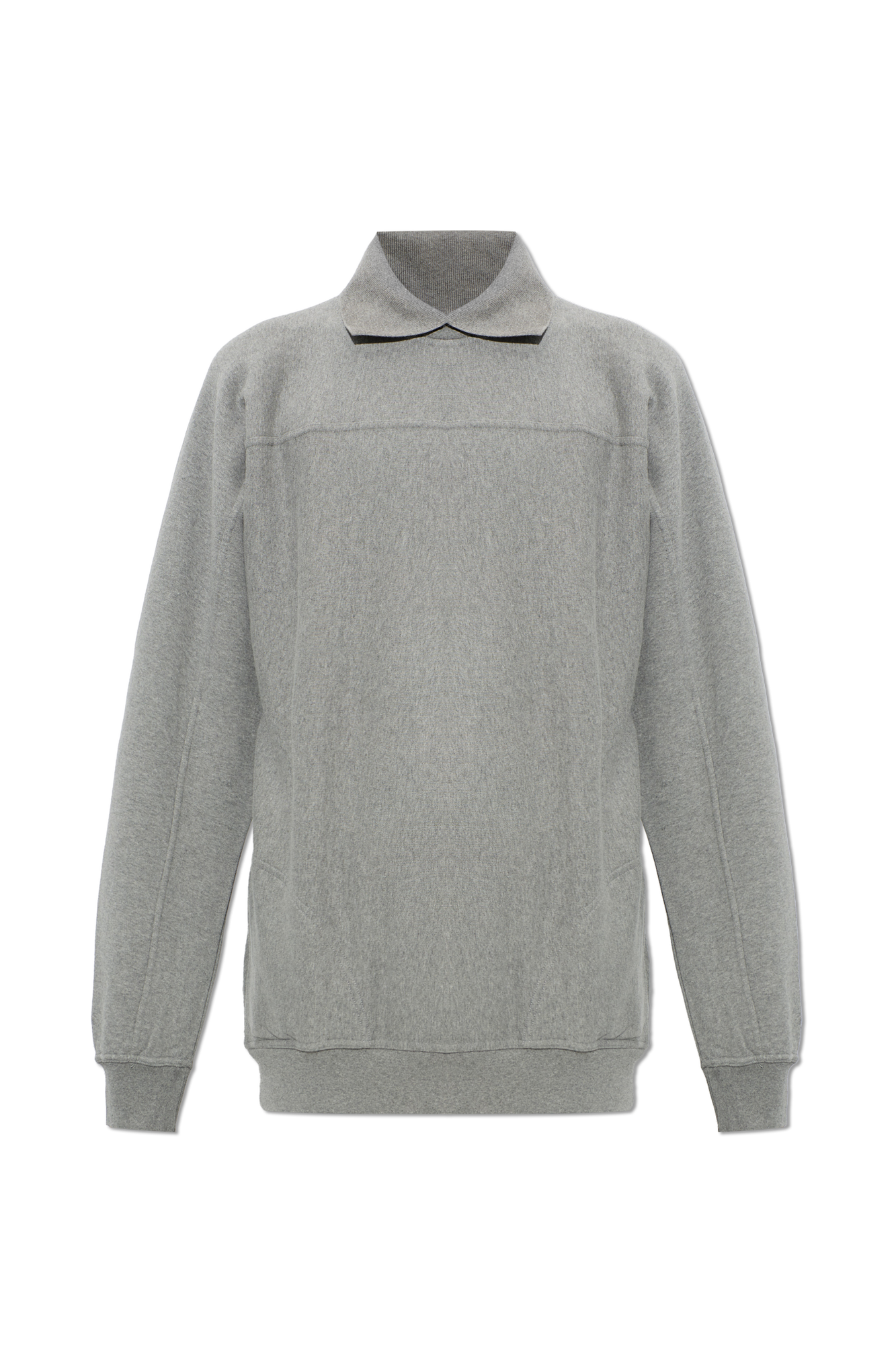 DARKPARK Bawełniane Polo Typu ‘oversize’, Mężczyźni, Szary