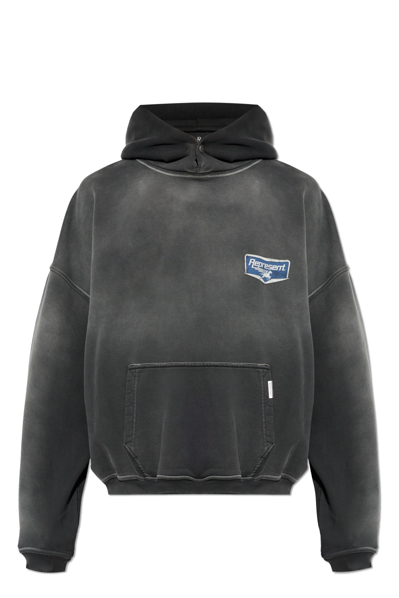 Represent Bluza Z Kapturem, Mężczyźni, Szary