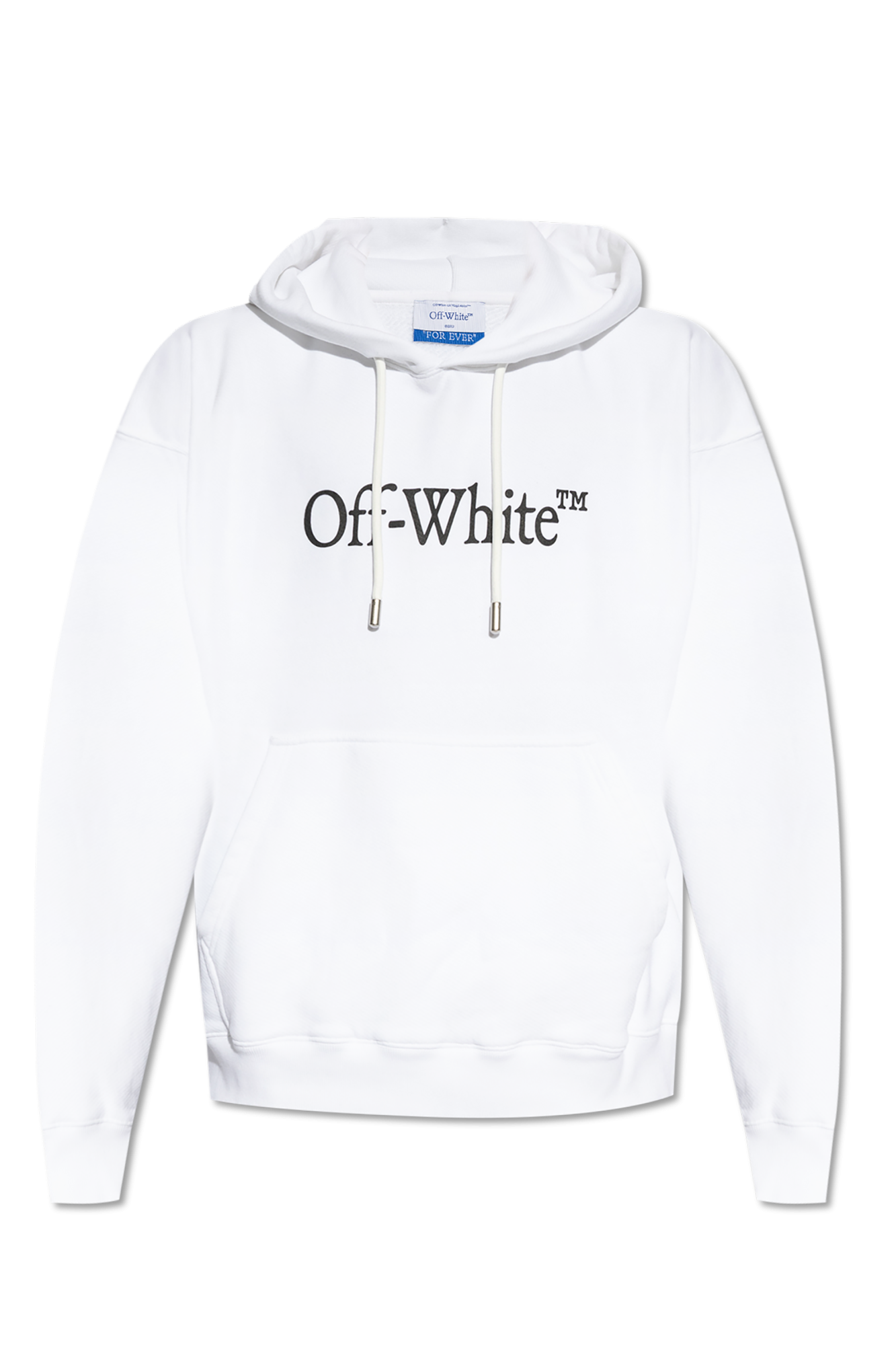 Off-White Bluza Z Kapturem, Mężczyźni, Biały