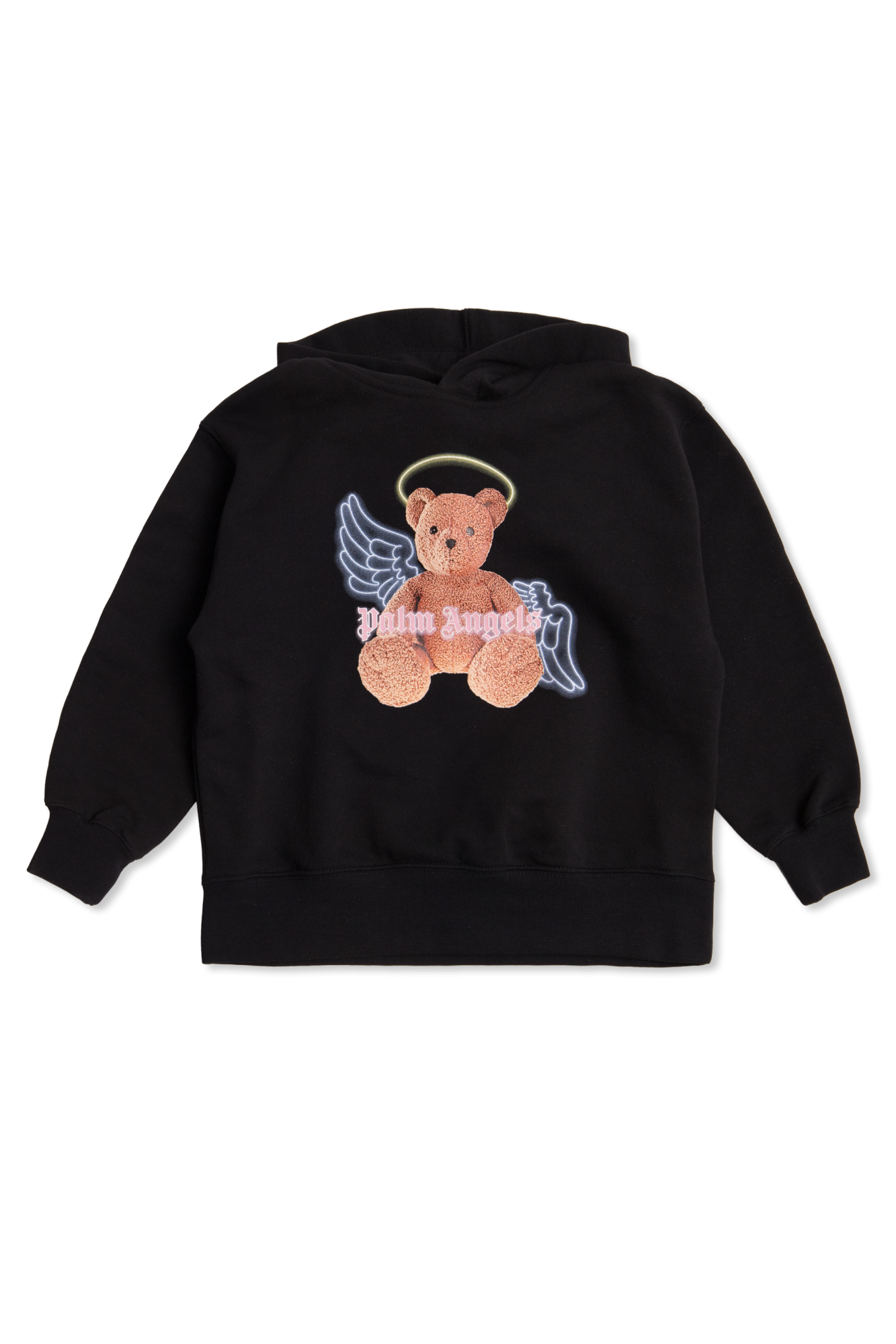 Palm Angels Kids Bluza Z Nadrukiem, Unisex, Czarny