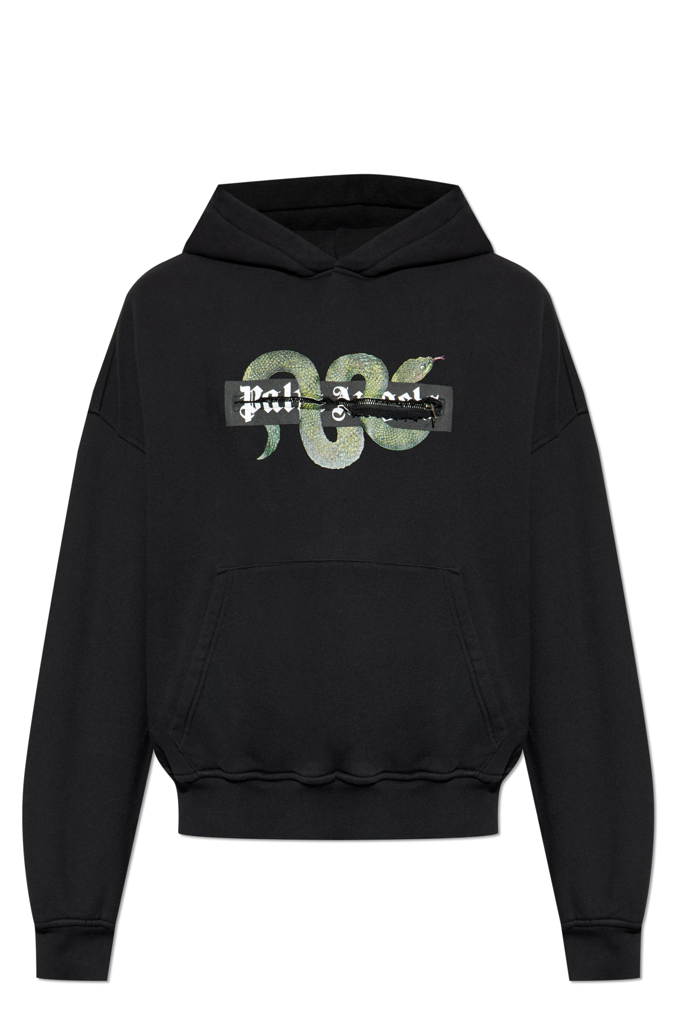Palm Angels Bluza Z Kapturem, Mężczyźni, Czarny