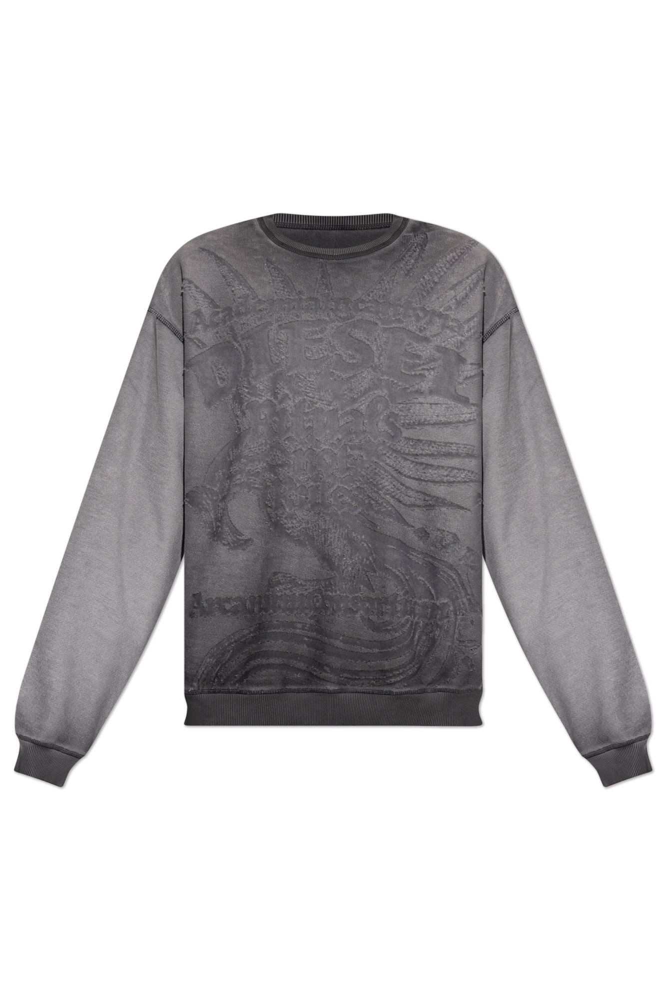 Diesel Bluza `S-ARON-RAW, Mężczyźni, Szary